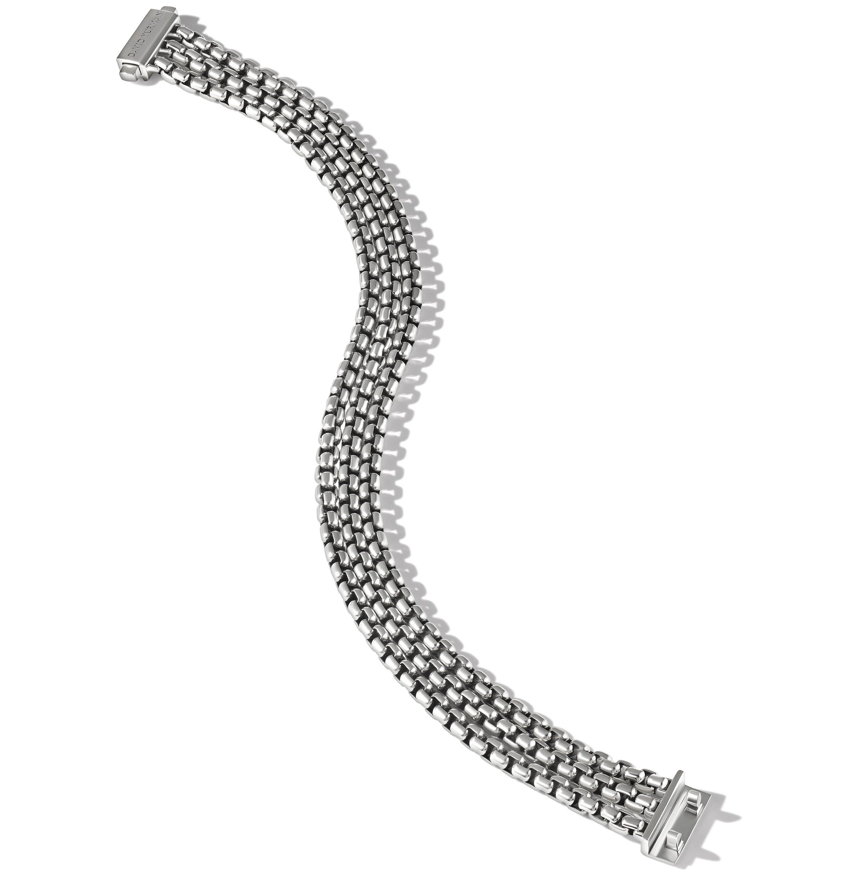 David Yurman o1w1db10526 B25990M /Size: M/Chain Bracelet in Silver Size ONE SIZE - 3 Thumbnail