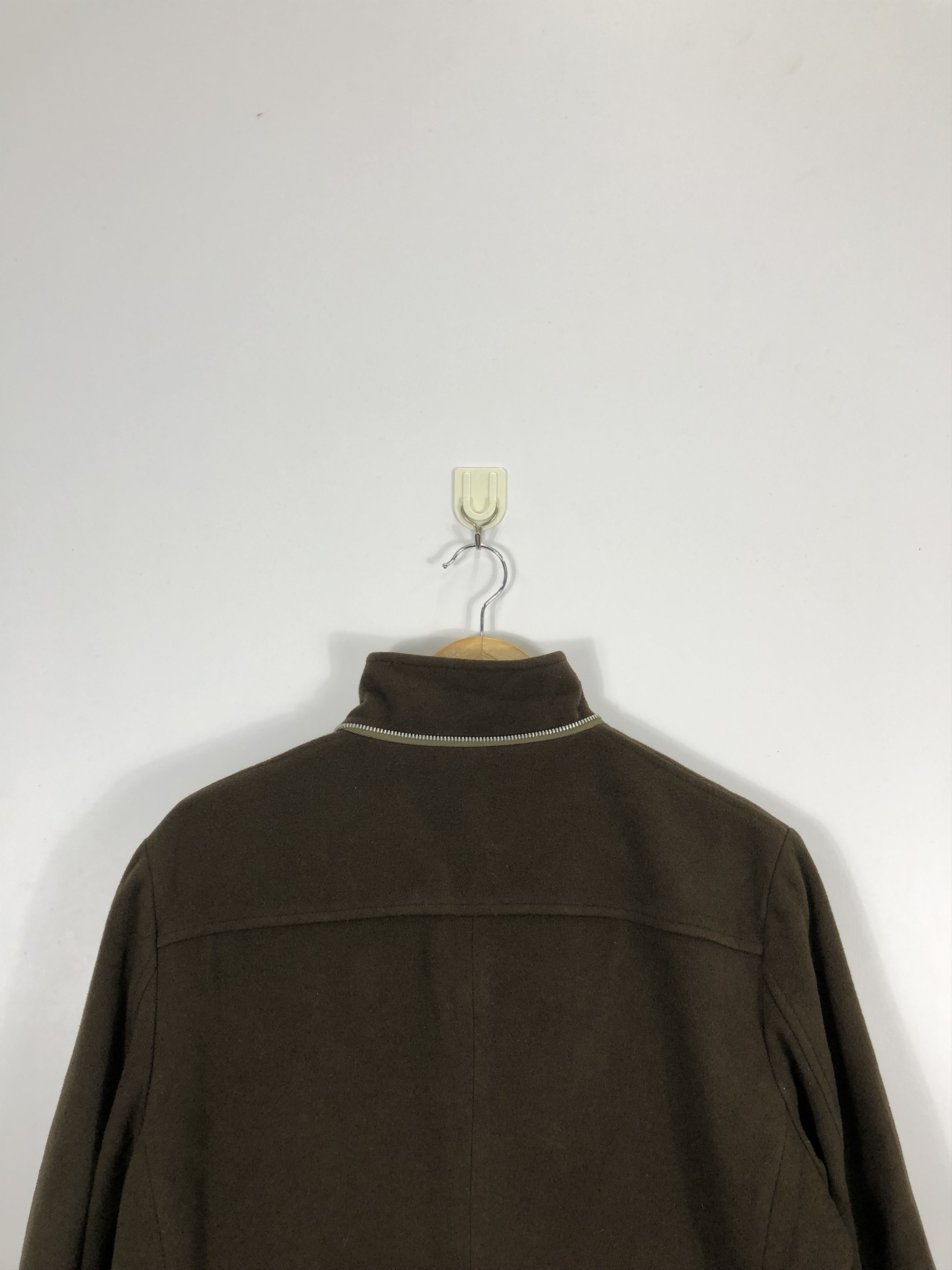 Yohji Yamamoto Vintage Ined Yohji Yamamoto Designer Zipper Up Jacket JA0103 Size US XL / EU 56 / 4 - 4 Thumbnail