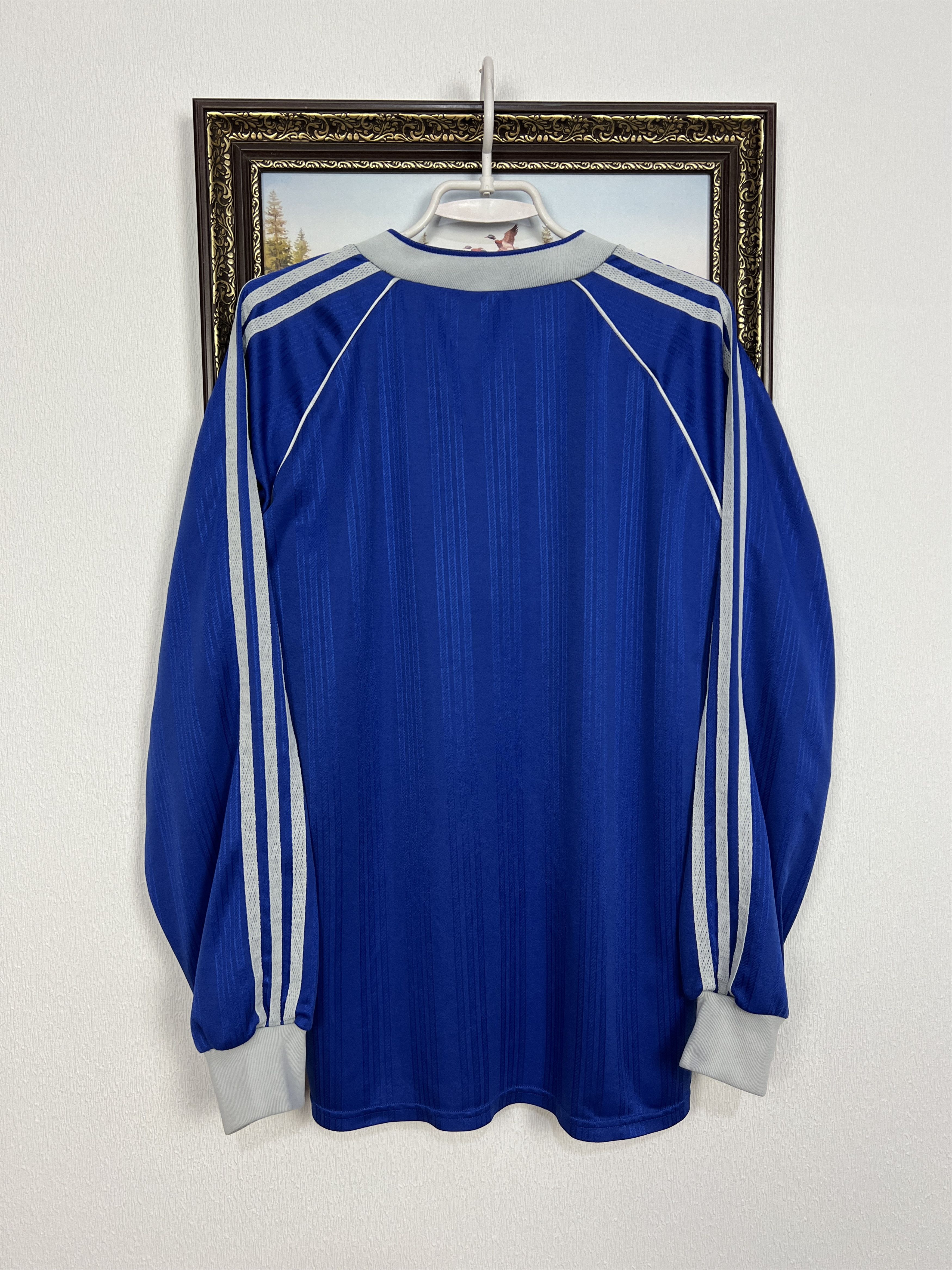 Adidas Vintage Football Template Long Sleeve Shirt Jersey Trikot Size US L / EU 52-54 / 3 - 7 Thumbnail