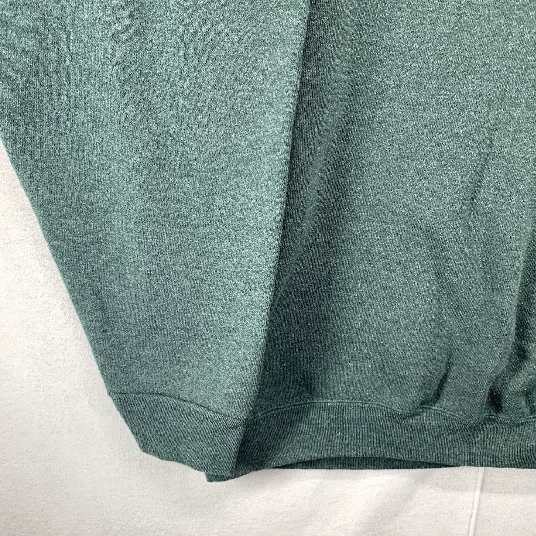 Vintage VINTAGE Members Mark Sweatshirt Crewneck L Green Grunge 90s Streetwear Heavyweight Cotton Polyester Mens Size US L / EU 52-54 / 3 - 4 Thumbnail
