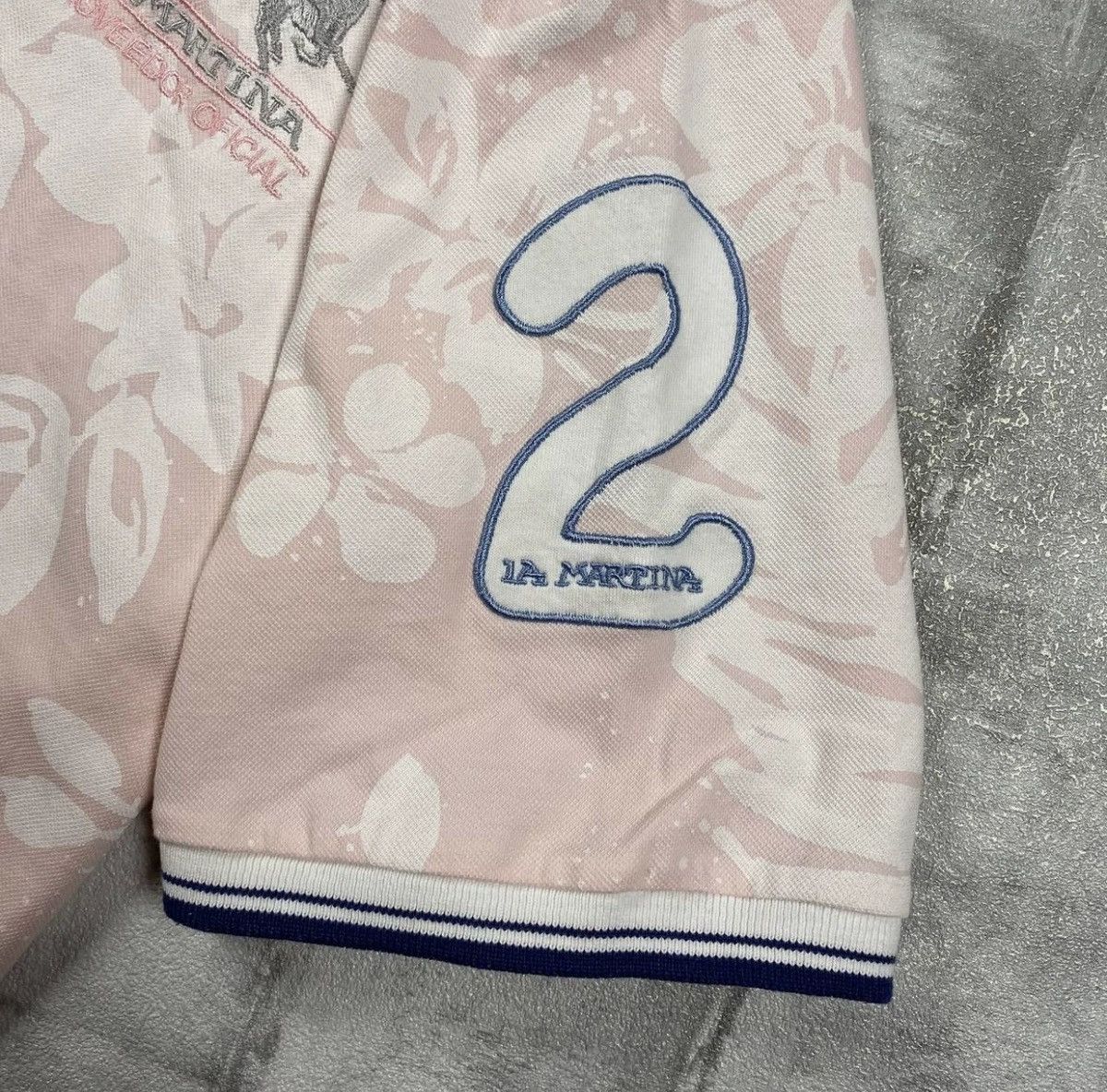 La Martina LA MARTINA PINK POLO T-SHIRT Size US XXL / EU 58 / 5 - 5 Thumbnail