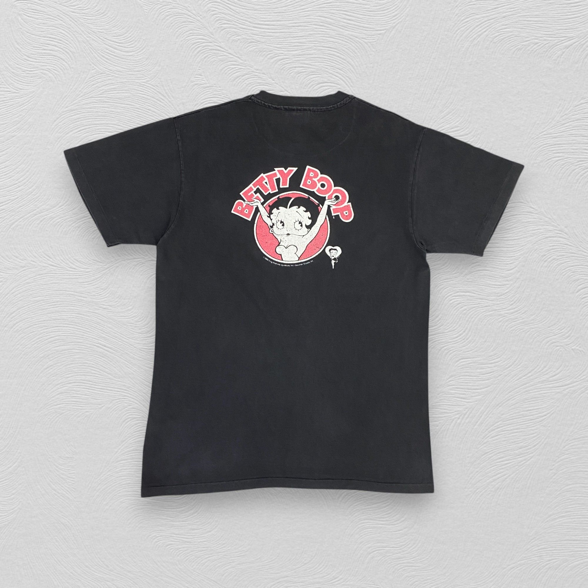 Hanes Vintage 90s Betty Boop Tshirt - I061 Size US M / EU 48-50 / 2 - 2 Thumbnail