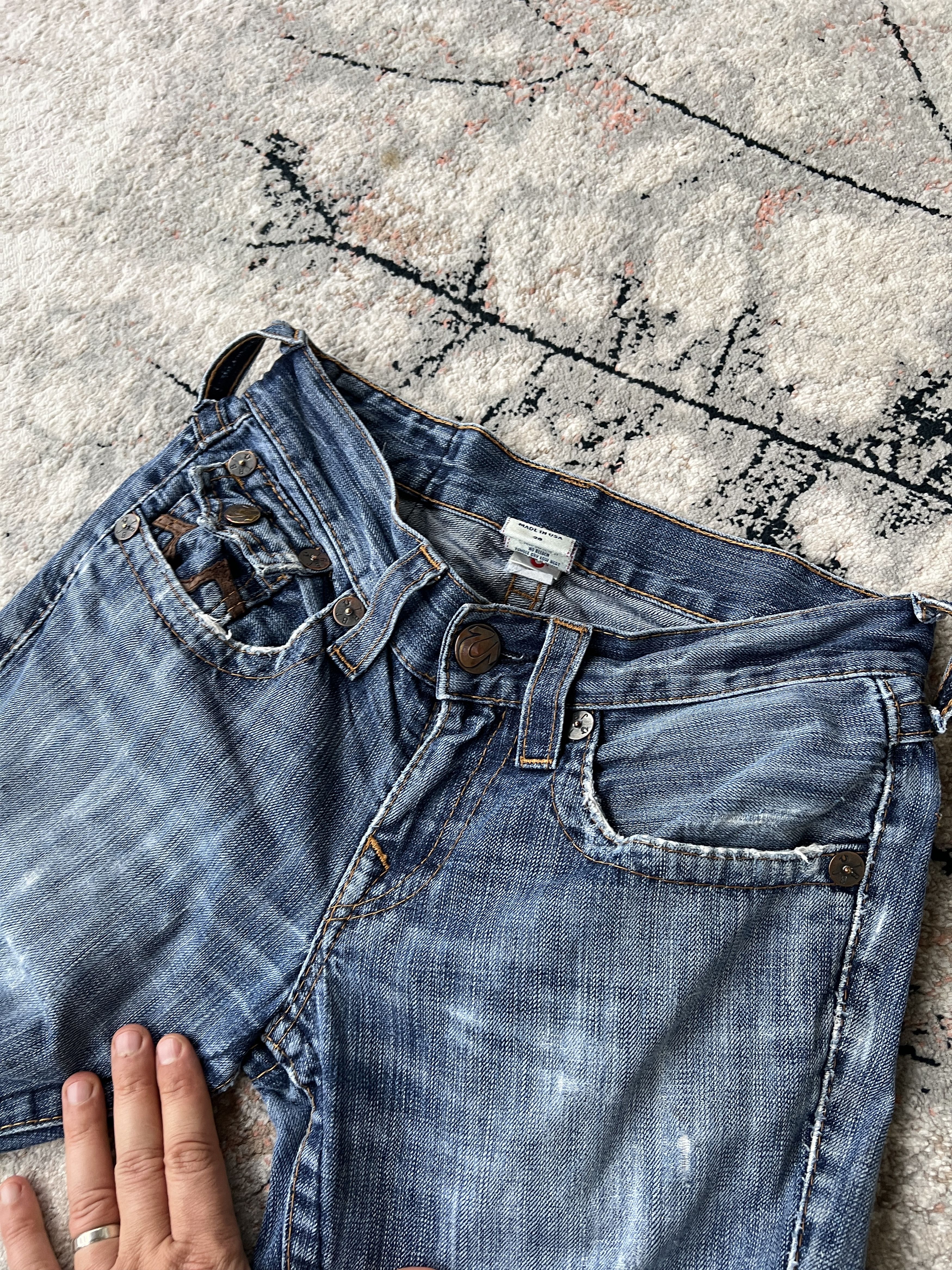 True Religion True Religion Made In USA Jeans Size 28" / US 6 / IT 42 - 6 Thumbnail