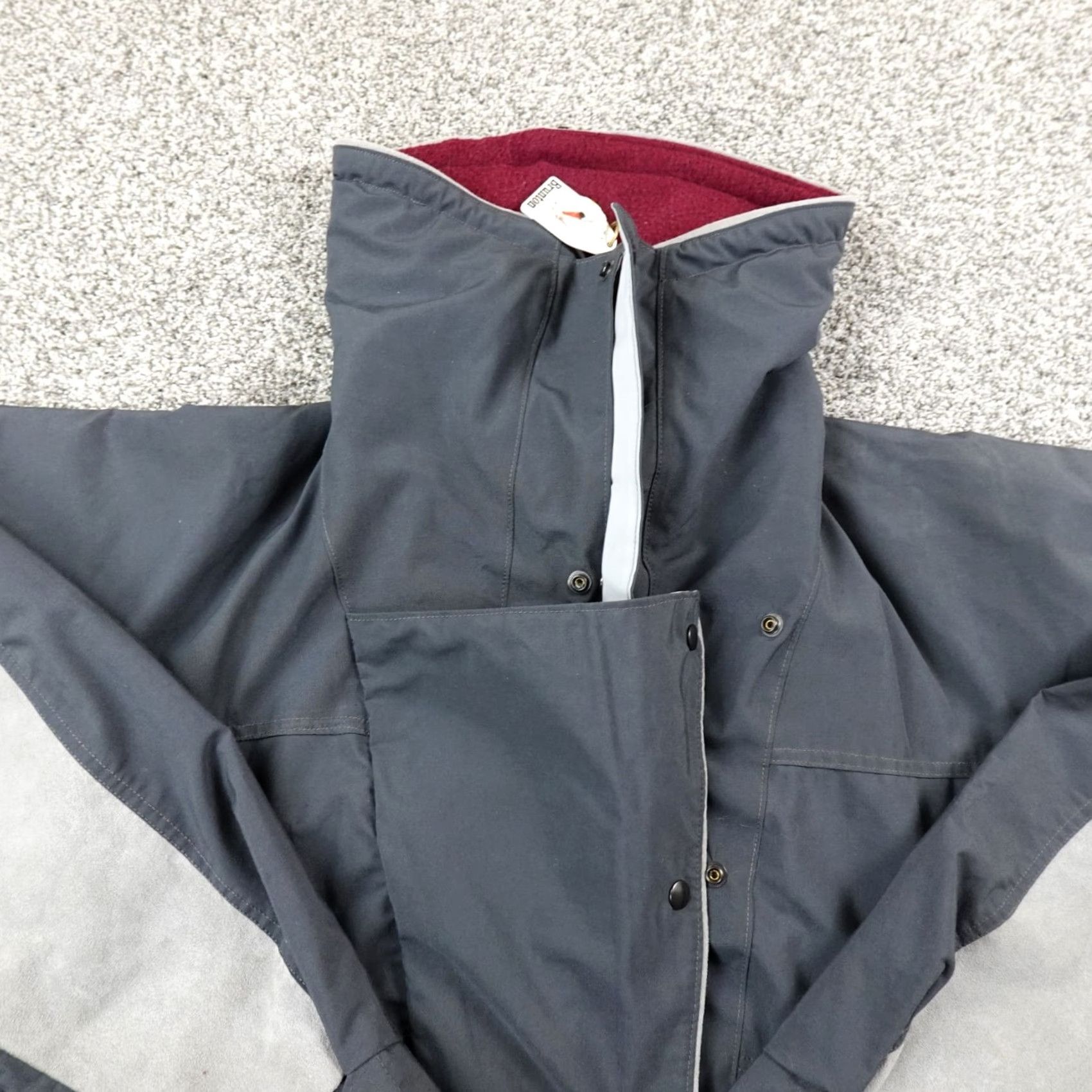 Vintage VTG Goretex Jacket Mens XL Gray Waterproof Zip Windbreaker Outdoor Hiking Coat Size US XL / EU 56 / 4 - 6 Thumbnail
