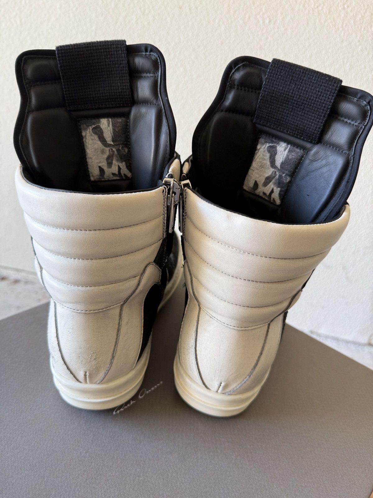 Rick Owens Blistered/Distressed SS25 Hollywood Geobaskets Size US 7 / EU 40 - 15 Thumbnail