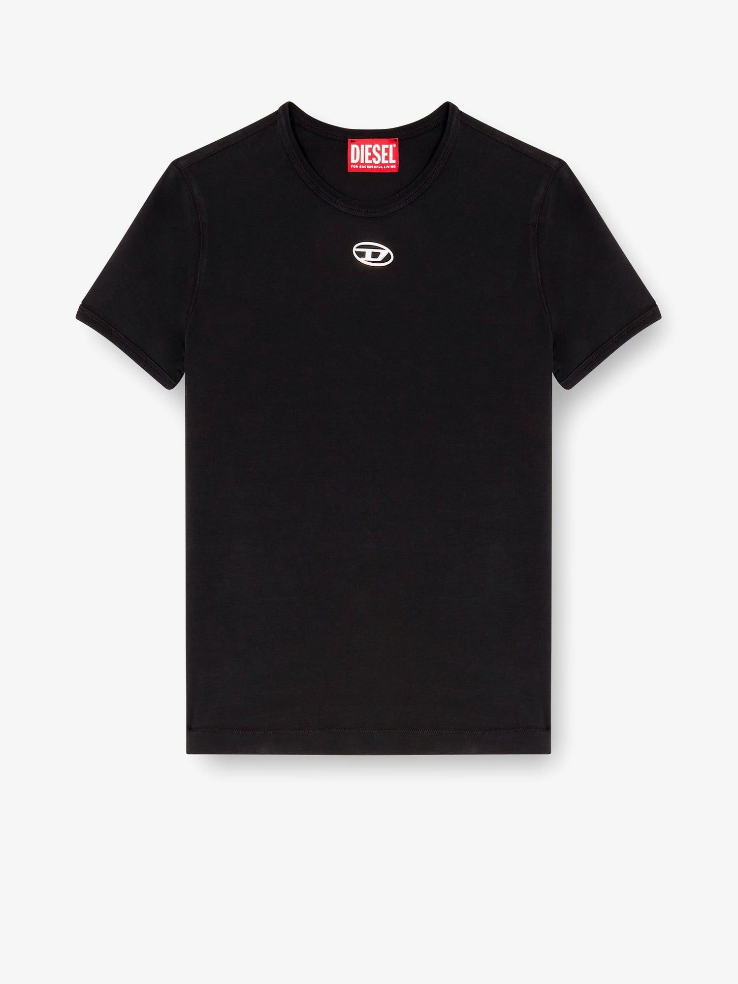 Diesel T-Uncutieslong-Od Cotton Blend T-Shirt Size S / US 4 / IT 40 - 1 Thumbnail