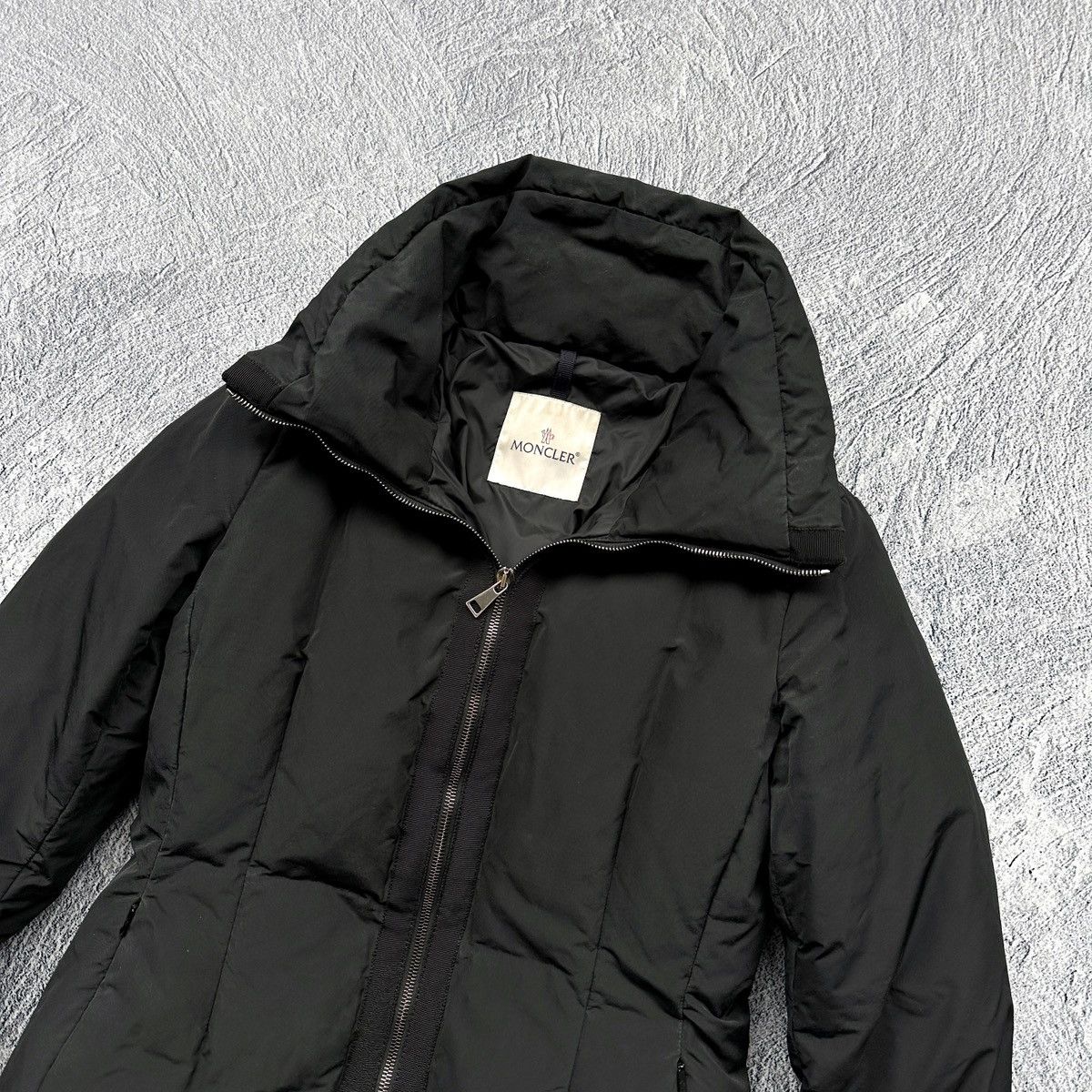 Moncler Moncler Alnus Down Long Jacket Black Size: 1 (S) RRP - 950$ Size S / US 4 / IT 40 - 9 Thumbnail