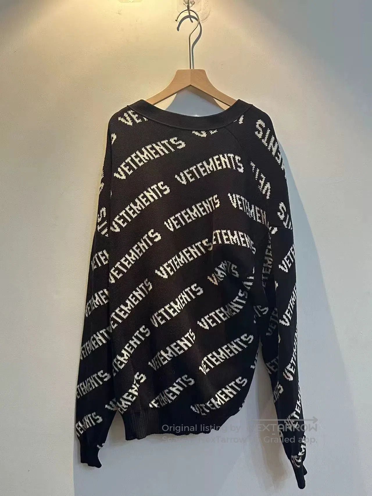 Vetements Vetements Cashmere Cardigan Sweater. Size US S / EU 44-46 / 1 - 2 Thumbnail