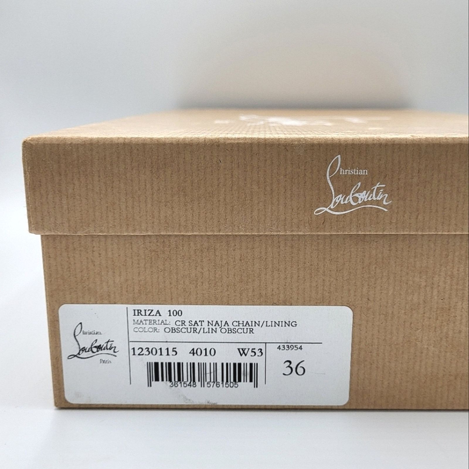Christian Louboutin Christian Louboutin Iriza 100 Satin Pumps Chain Snake 36 Size US 6 / IT 36 - 14 Thumbnail