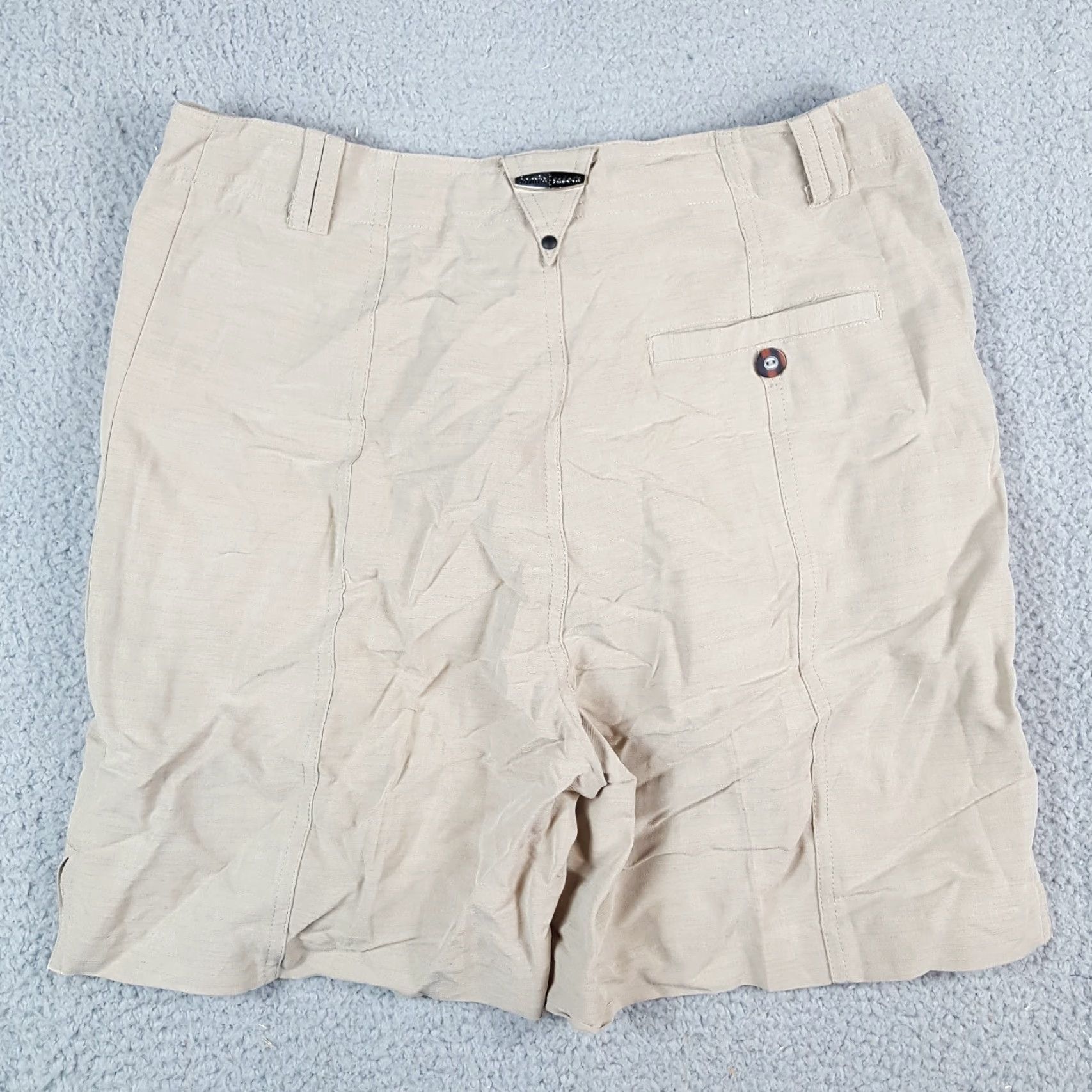 Vintage VINTAGE Jamie Sadock Beige Khaki Lightweight Golf Shorts Women's Size 8 Relaxed Fit Athletic Womens Size 30" / US 8 / IT 44 - 5 Thumbnail