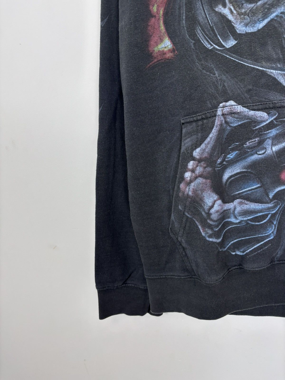 Other Spiral Direct Y2K Big Skeleton Skulls Gamer Black Hoodie Size US L / EU 52-54 / 3 - 6 Thumbnail