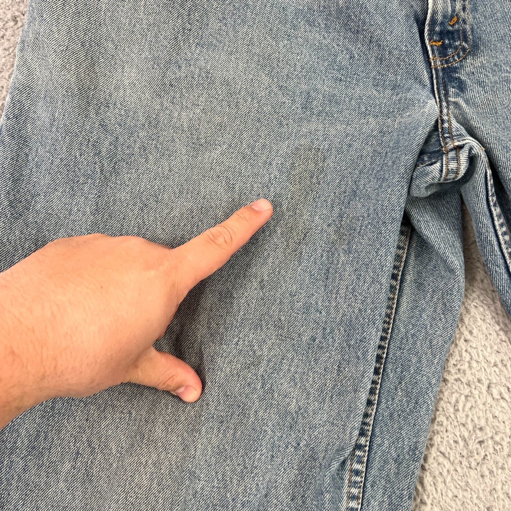 Levi's VINTAGE Levi's Jeans Men 38x34 Baggy Fit Denim USA 90s Size US 38 / EU 54 - 2 Thumbnail