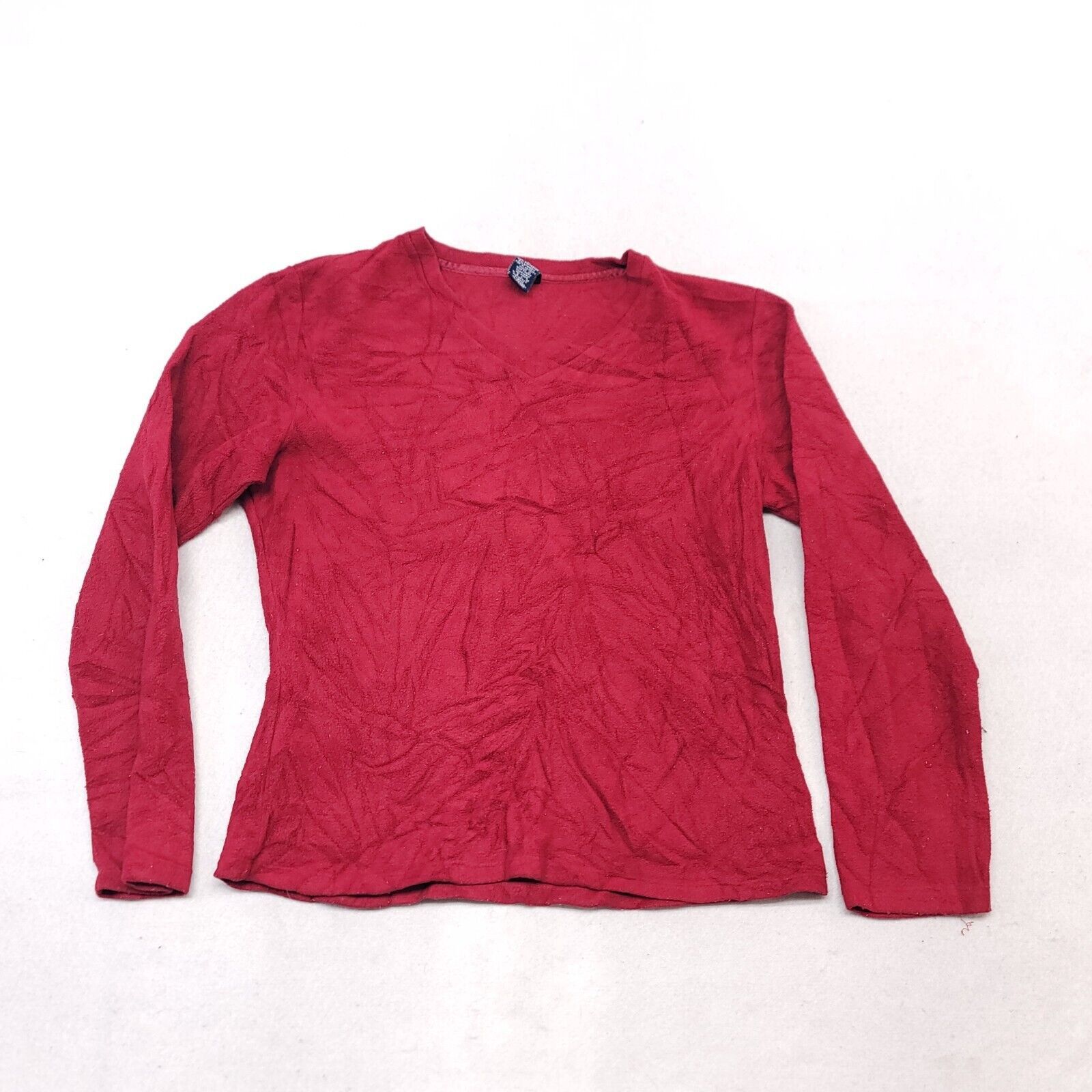 Gap Gap Long Sleeve Sleepwear Pajama Top Womens Size Medium Red Size ONE SIZE - 2 Thumbnail