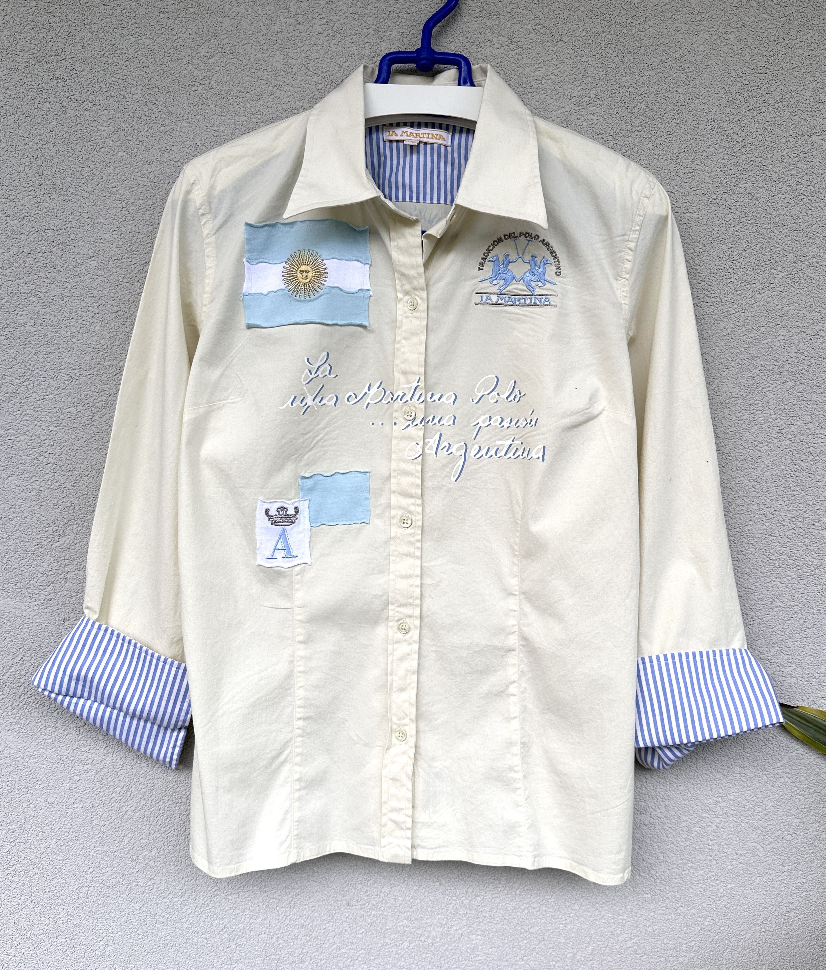 La Martina Vintage La Martina women old money shirt Size L / US 10 / IT 46 - 1 Thumbnail