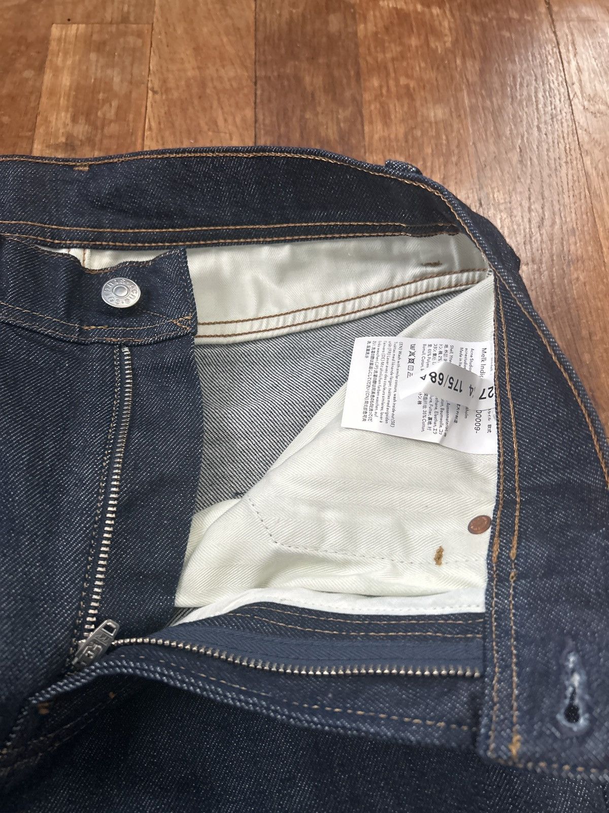Acne Studios Acne Studio Bla knost Slim Fit Tapered Jeans Size 27" / US 4 / IT 40 - 3 Thumbnail