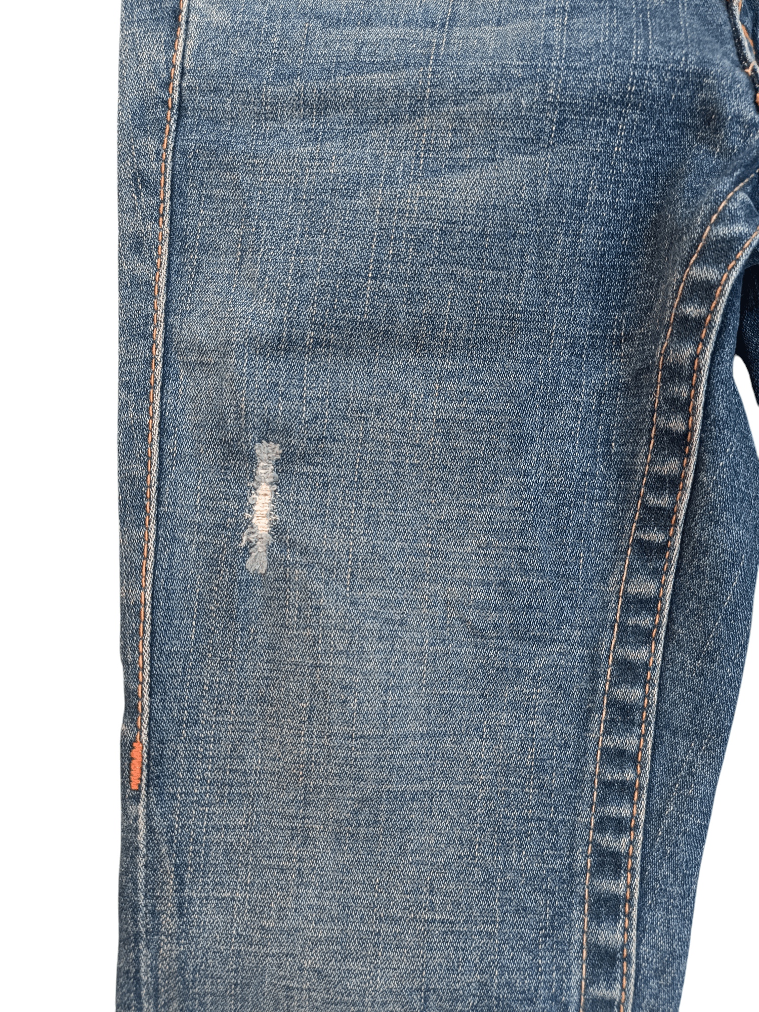 American Apparel × True Religion VINTAGE FLARED 💥 TRUE RELIGION DISTRESSED JOEY DENIM TR12 Size 27" / US 4 / IT 40 - 14 Thumbnail