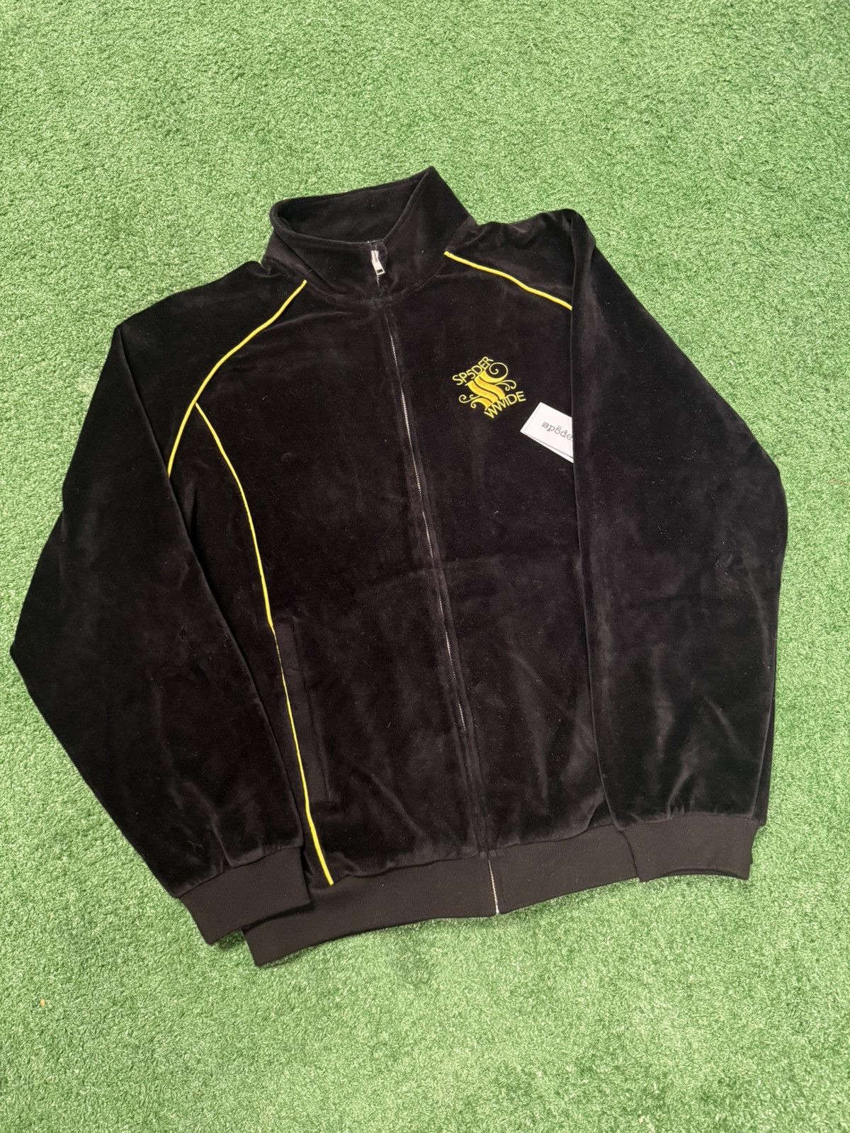 Sp5der Sp5der velour track suit top Size US XL / EU 56 / 4 - 1 Thumbnail