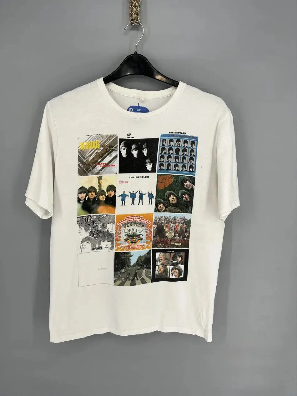 Band Tees Vintage Y2K The Beatles All Over Print "All albums" Size US XL / EU 56 / 4 - 1 Thumbnail