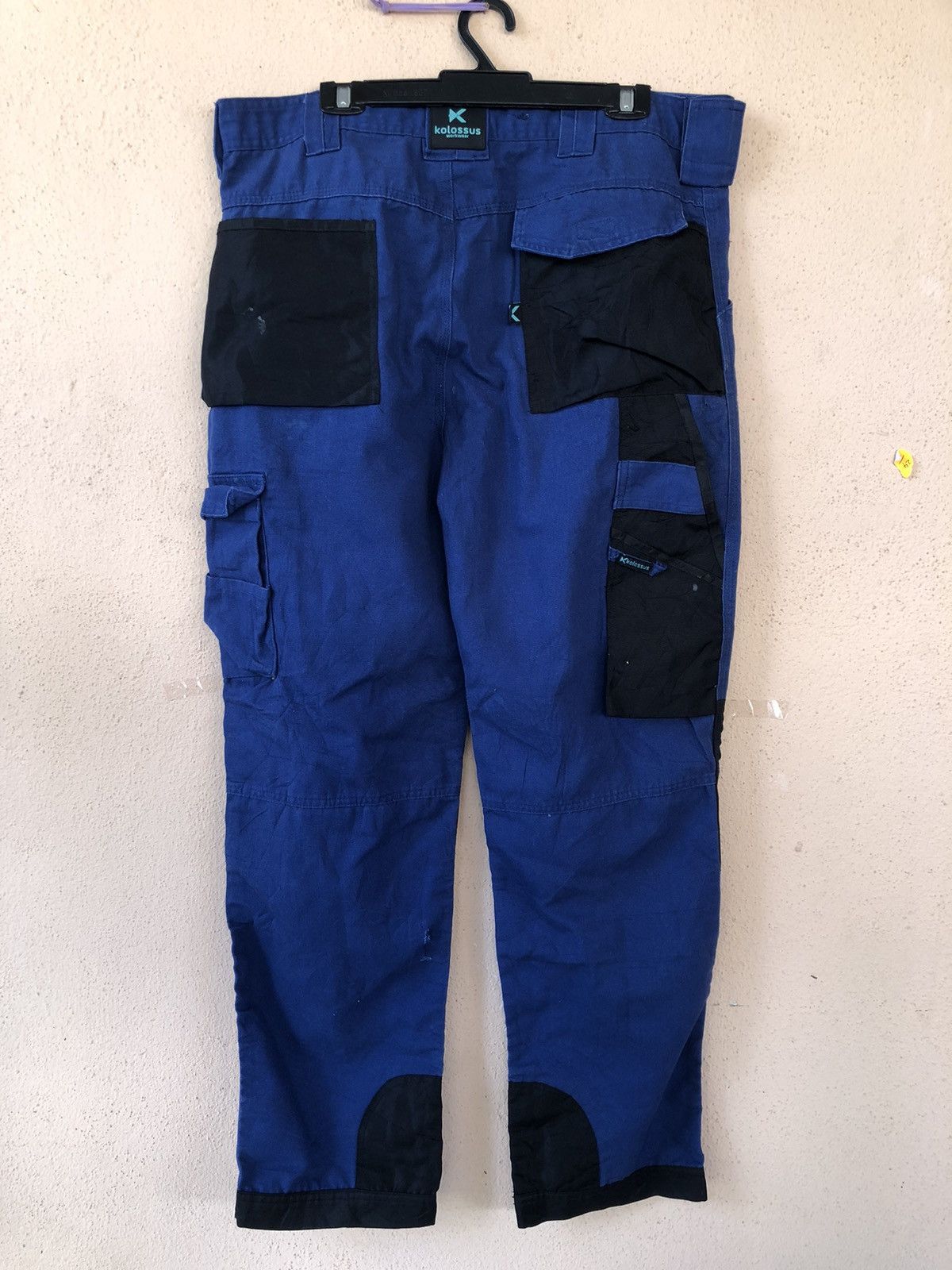 Japanese Brand × Vintage Vintage Kolossus Workwear Cargo Pant Size US 37 - 2 Thumbnail