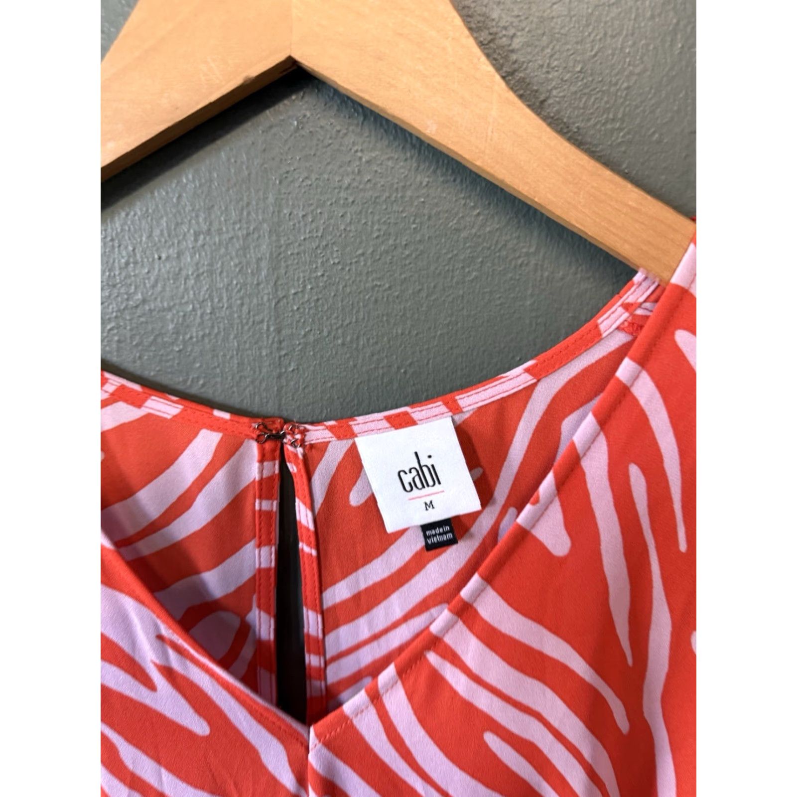 Vintage Cabi Red Long Sleeve Sheer Slip Dress Midi Size M Womens Size M / US 6-8 / IT 42-44 - 3 Thumbnail