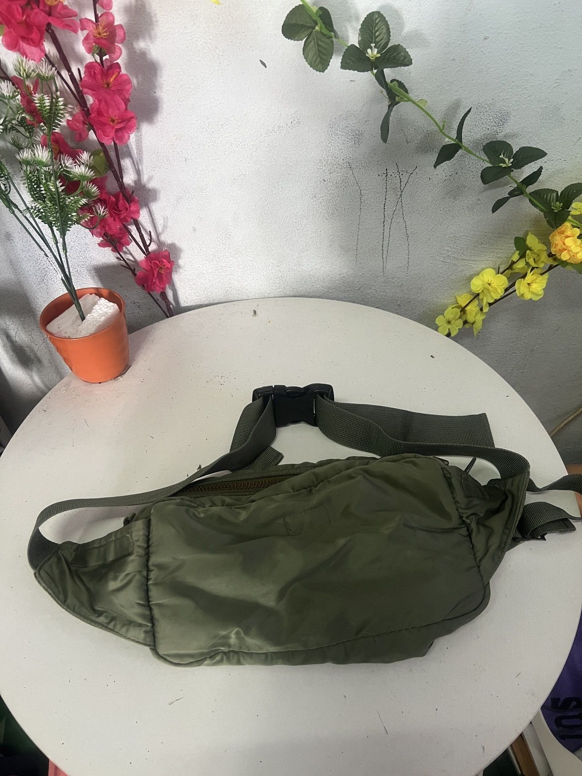 Porter Vintage Porter Tanker Green Waist Bag Size ONE SIZE - 7 Thumbnail