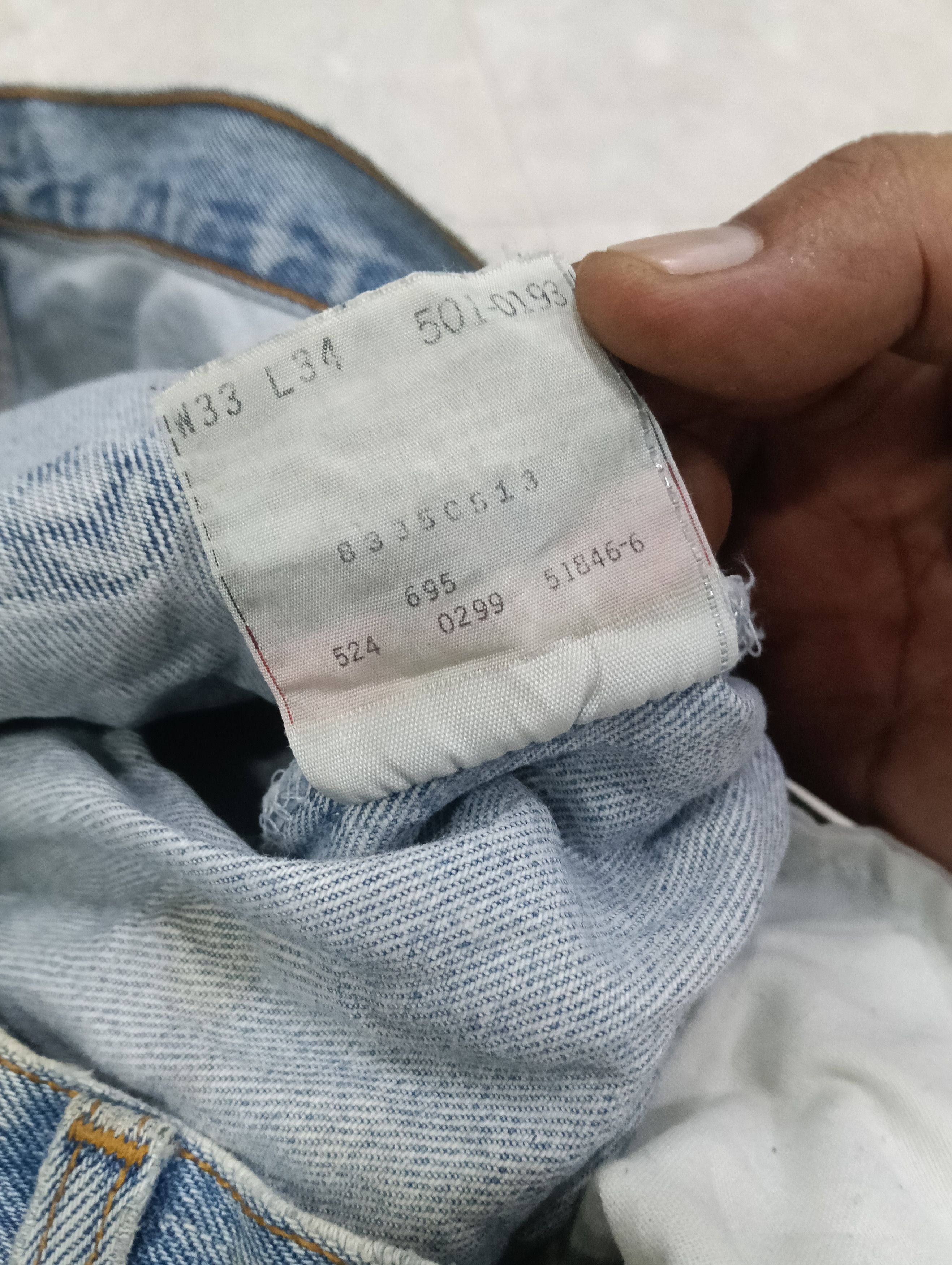 Levi's Vintage Clothing Vintage Levis 501 Single R Size US 32 / EU 48 - 12 Thumbnail