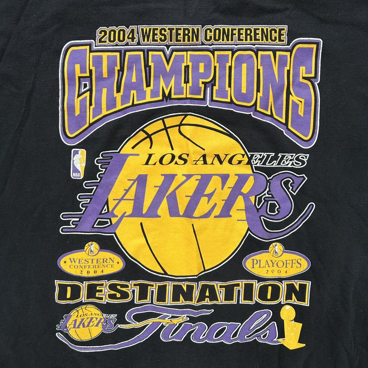 NBA Vintage Lakers 2004 Champions NBA Finals Shirt Size XXL Size US XXL / EU 58 / 5 - 2 Thumbnail