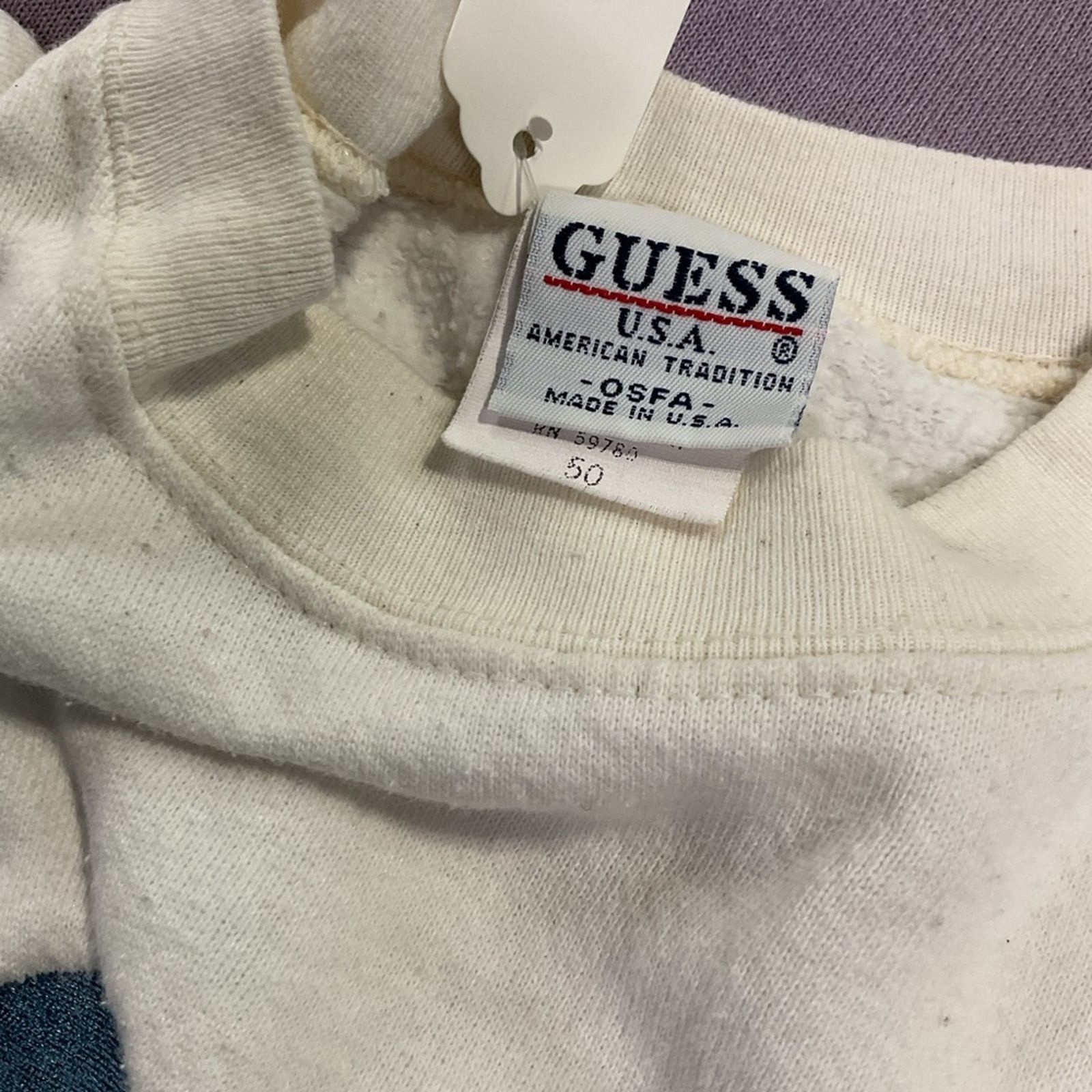 Guess Vintage 90s Guess International toddlers sweatshirt Size S / US 4 / IT 40 - 3 Thumbnail