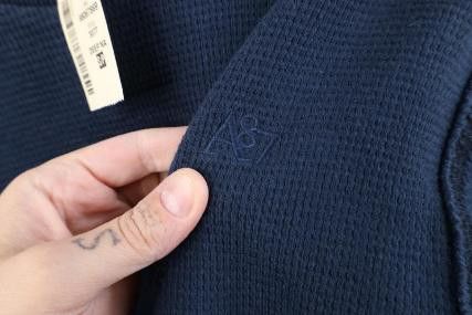Aeropostale Deadstock Vintage Y2K Aeropostale Waffle Long Sleeve T-Shirt Size US S / EU 44-46 / 1 - 4 Thumbnail