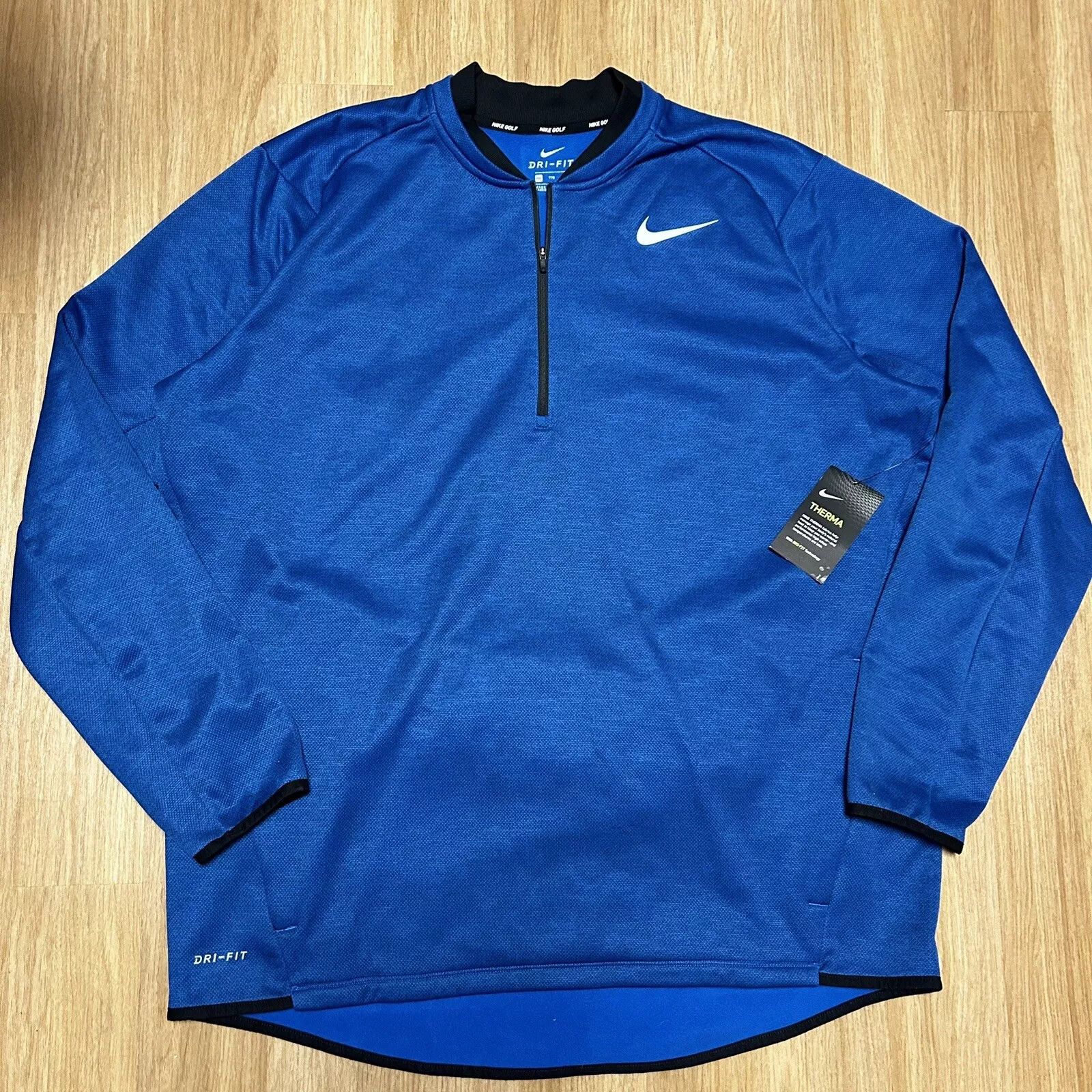 Nike Nike Thema Dri-Fit Golf Jacket 1/2 Zip Men’s XXL Size US XXL / EU 58 / 5 - 1 Thumbnail