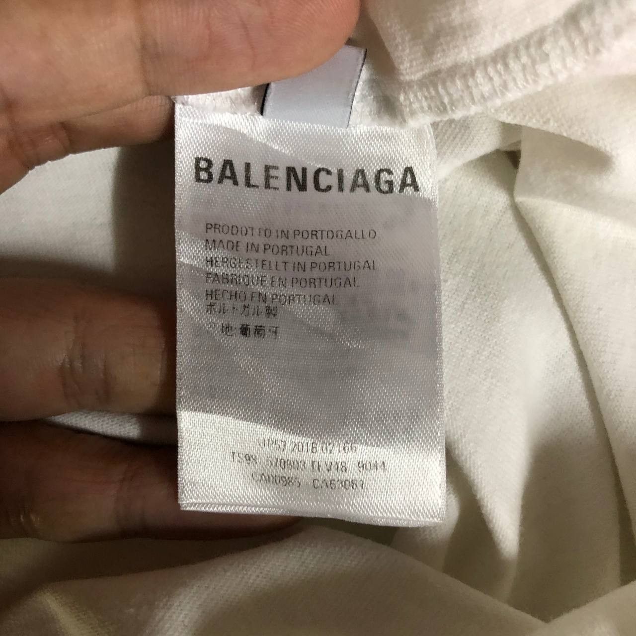 Balenciaga Balenciaga BB logo interlocking tee Size US L / EU 52-54 / 3 - 9 Thumbnail