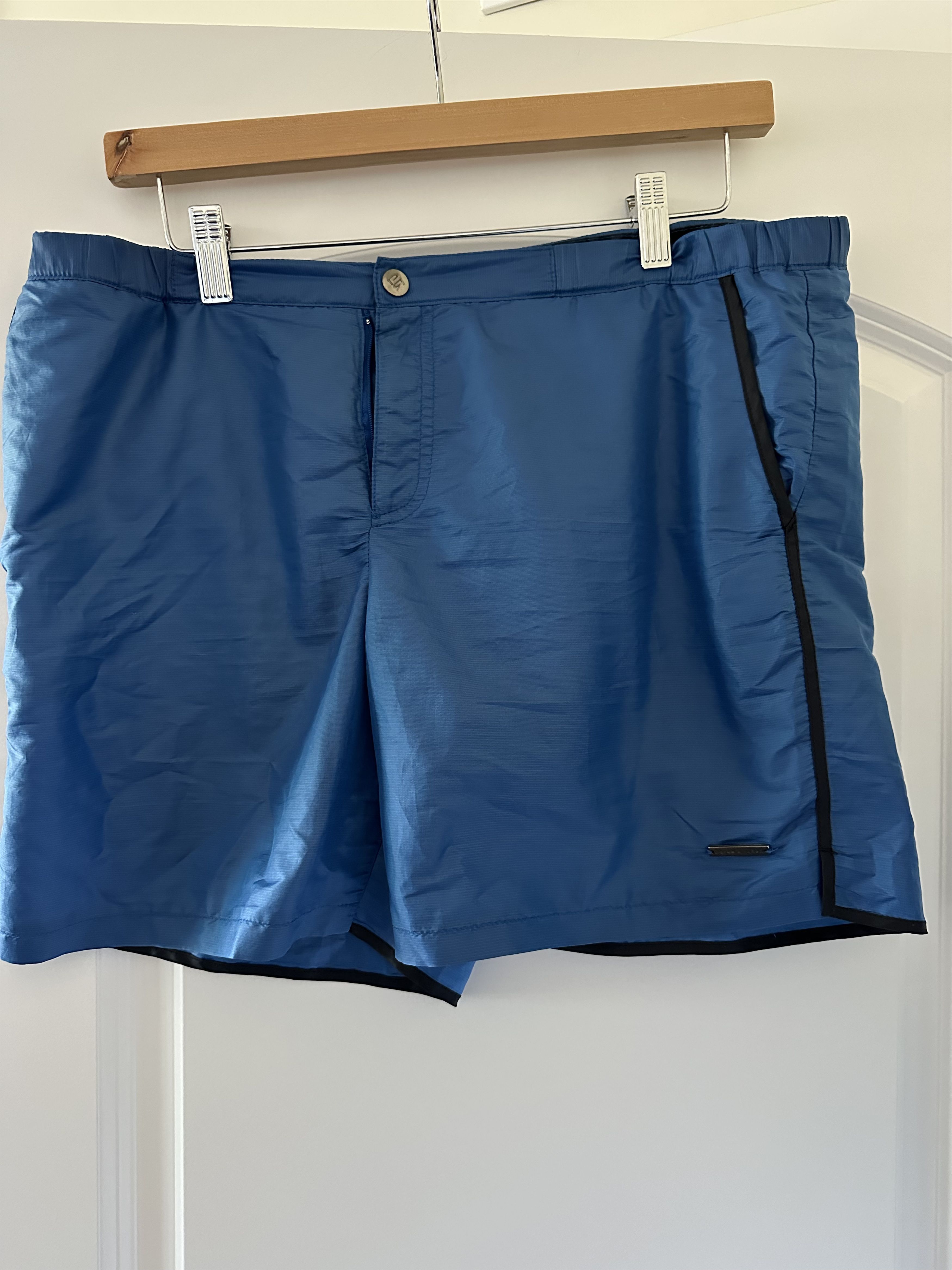 Parke & Ronen Blue Sporty Shrorts Size US 34 / EU 50 - 2 Thumbnail