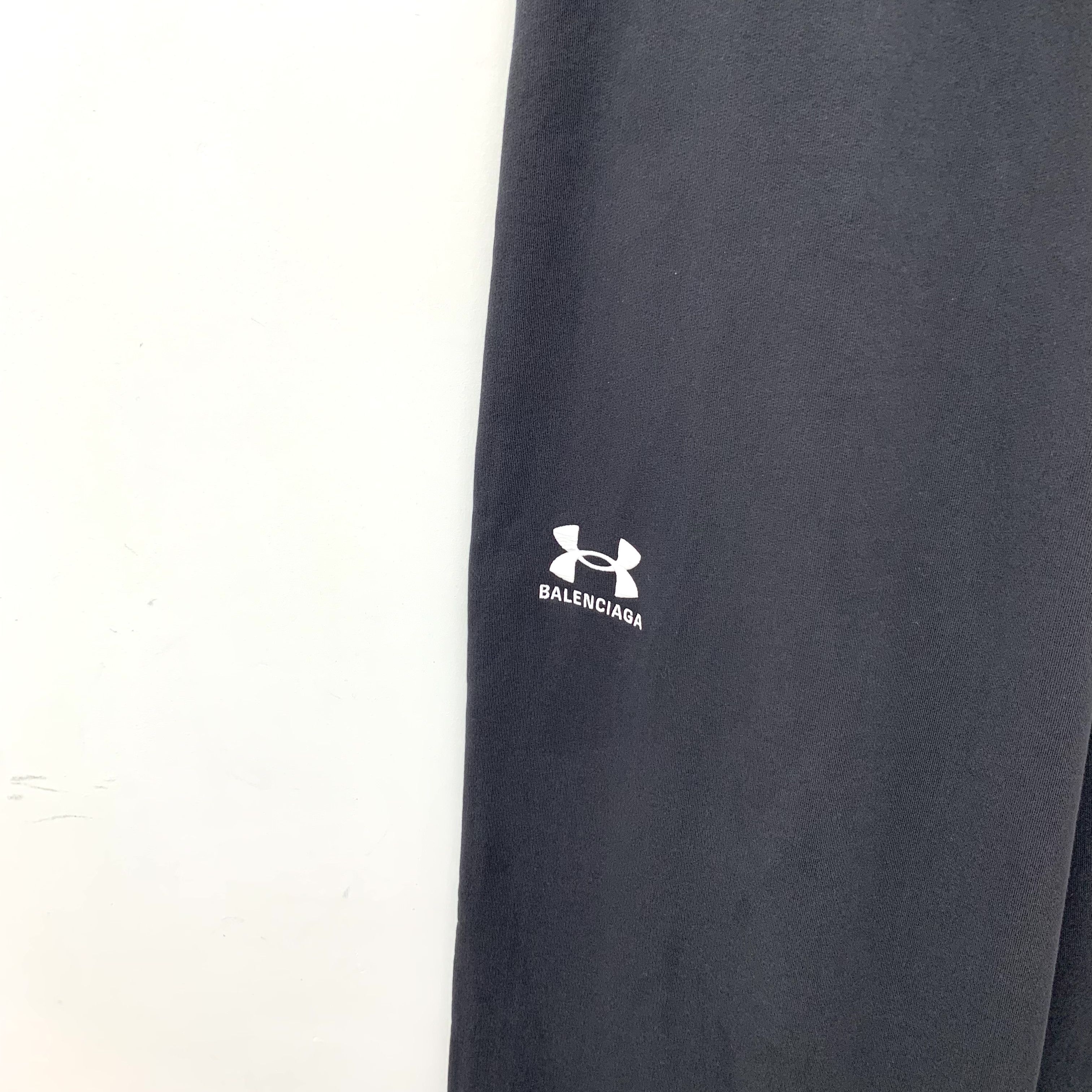 Balenciaga Balenciaga x Under Armour Logo Sweatpants Black (S) Size US 34 / EU 50 - 4 Thumbnail