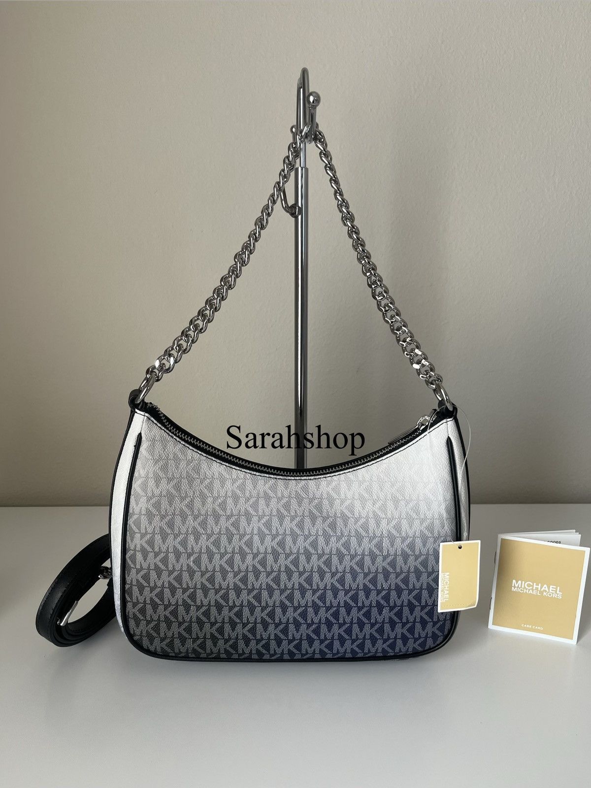 Michael Kors Michael Kors Jet Set Travel Large Pouchette Crossbody Size ONE SIZE - 3 Thumbnail