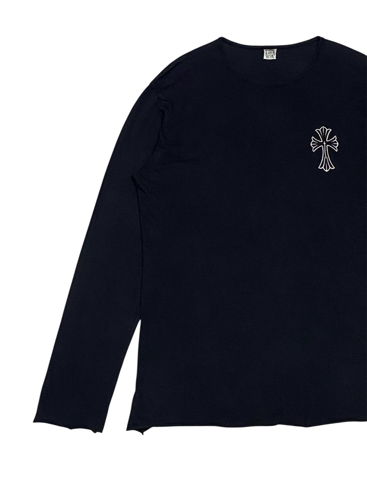 Chrome Hearts Chrome Hearts Poem Paper Thin Long Sleeve Shirt Size US S / EU 44-46 / 1 - 6 Thumbnail