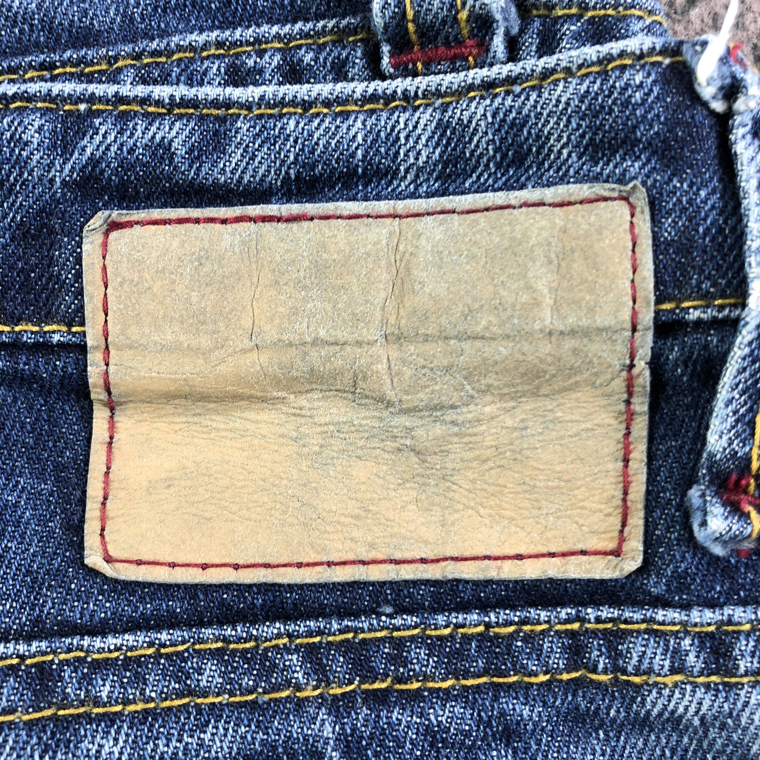 Japanese Brand Lucky Store Distressed Double Waist Jeans KJ1974 Size US 28 / EU 44 - 5 Thumbnail