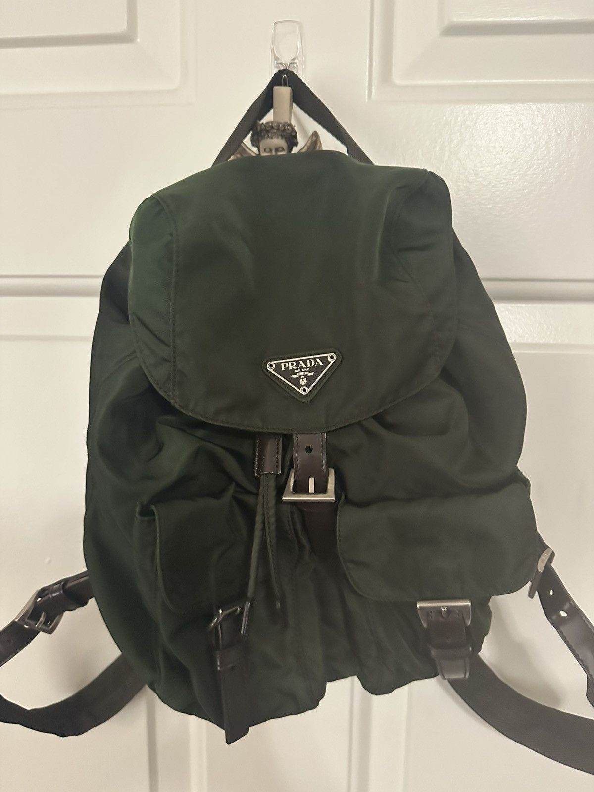 Prada Prada Vintage Tessuto Nylon Backpack Size ONE SIZE - 1 Thumbnail