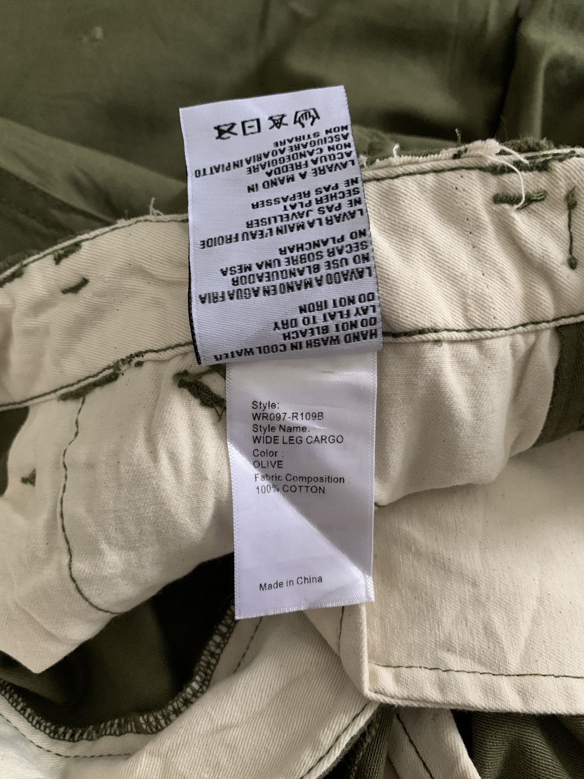 R13 R13’ Newyork Wide Leg Cargo Pants (Lost Pocket) Size 26" / US 2 / IT 38 - 7 Thumbnail