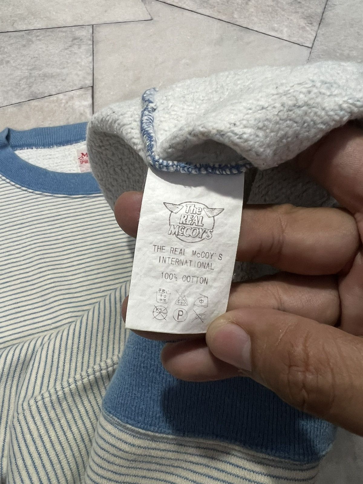 Japanese Brand × The Real McCoy's McCOY’S sweatshirts short Size US M / EU 48-50 / 2 - 4 Thumbnail
