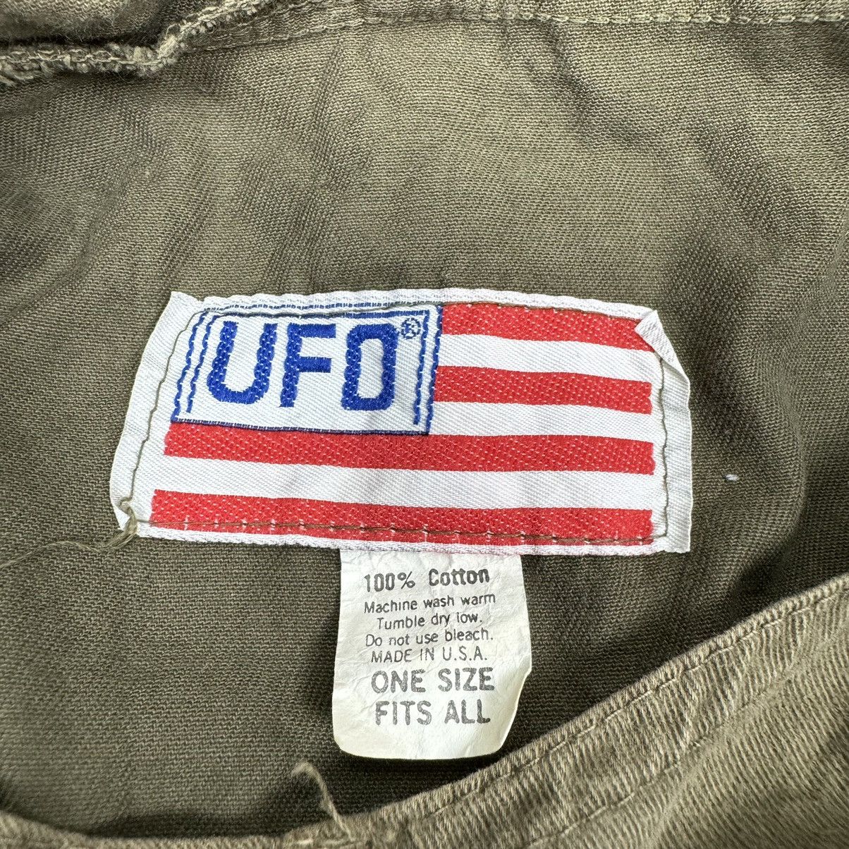 Vintage ☀️UFO HOODIE SMOCK CROPPED JACKET Size US M / EU 48-50 / 2 - 7 Thumbnail