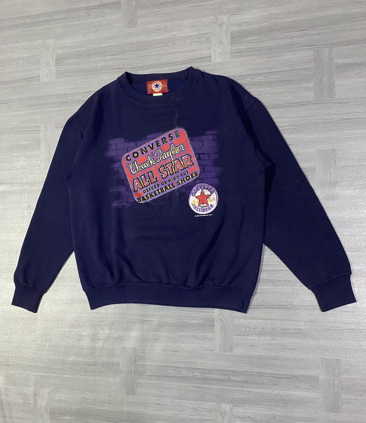Converse Vintage 1993 Converse Sweatshirt Size US L / EU 52-54 / 3 - 2 Thumbnail