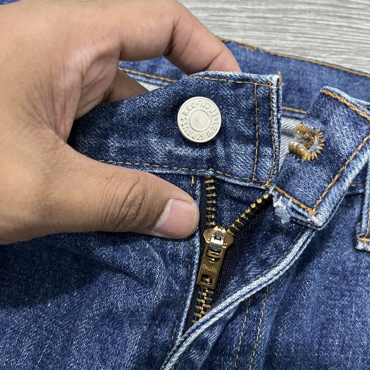 Levi's VINTAGE LEVI's 502xx Big E Selvedge Jeans Size US 28 / EU 44 - 11 Thumbnail