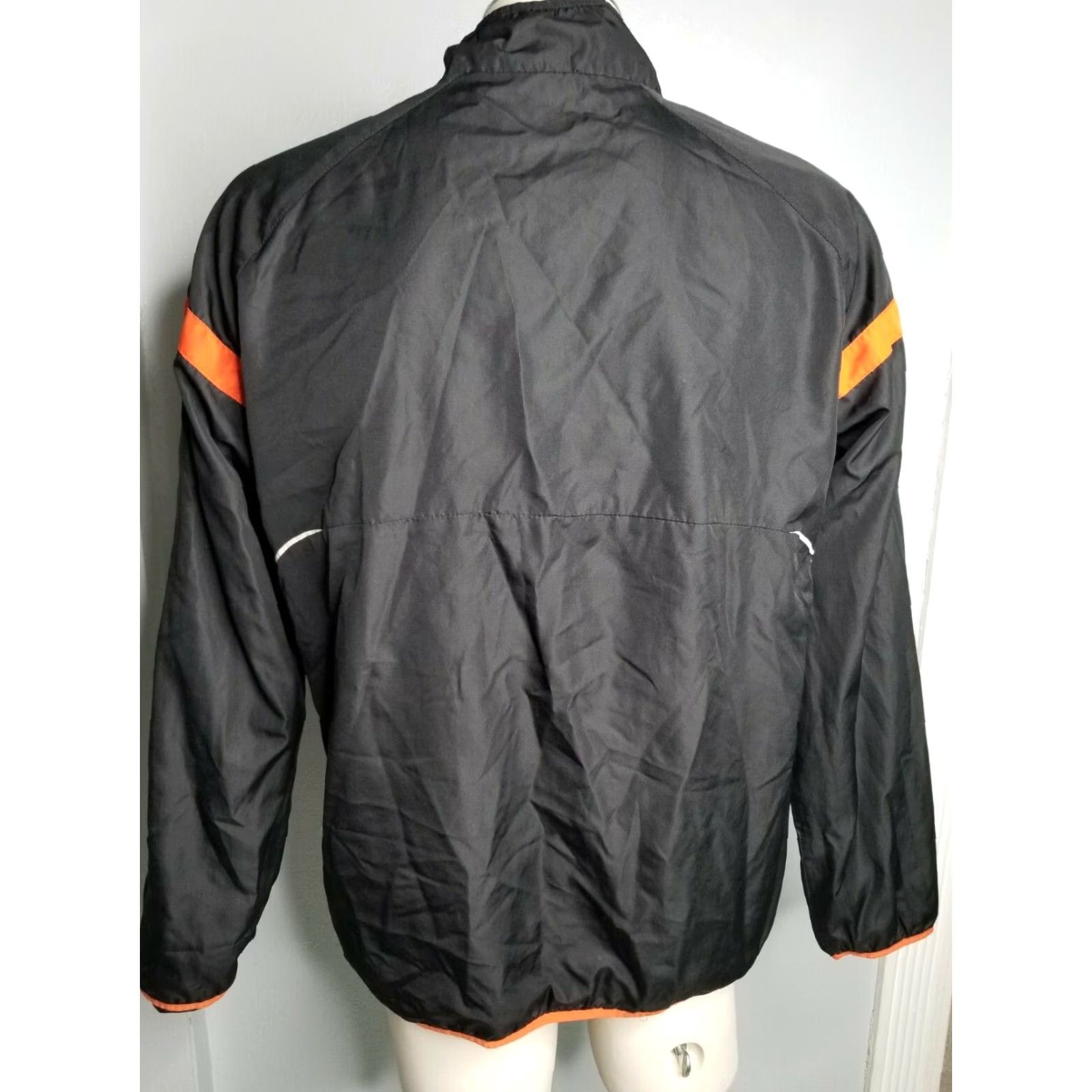 Vintage VINTAGE FC Barcelona Soccer Windbreaker Jacket Men Medium Black Sports Soccer Fanwear Size US M / EU 48-50 / 2 - 2 Thumbnail