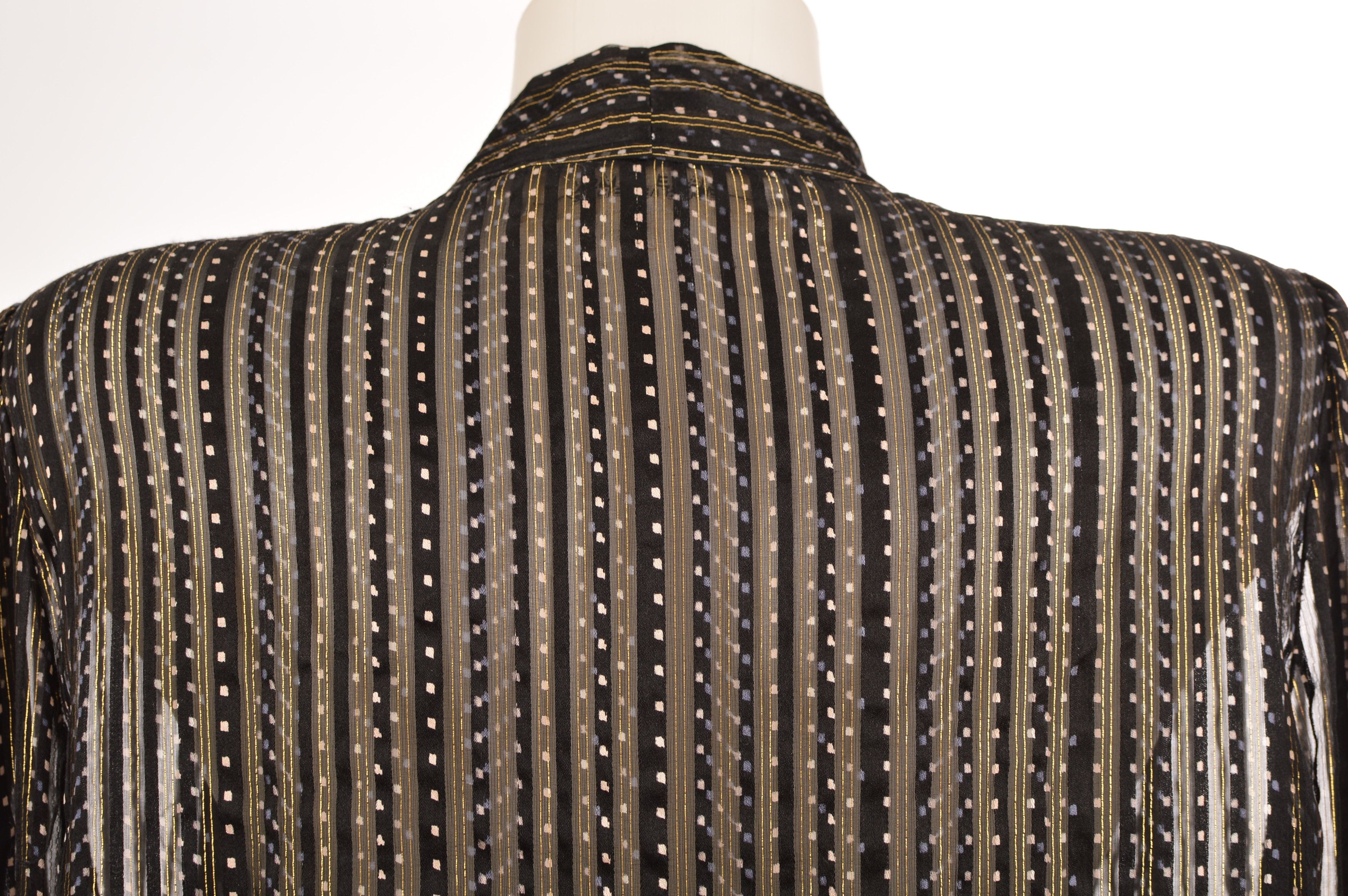 Diane von Furstenberg Diane Von Furstenberg Lanie Tie Neck Silk Blouse Shirt Size M / US 6-8 / IT 42-44 - 5 Thumbnail