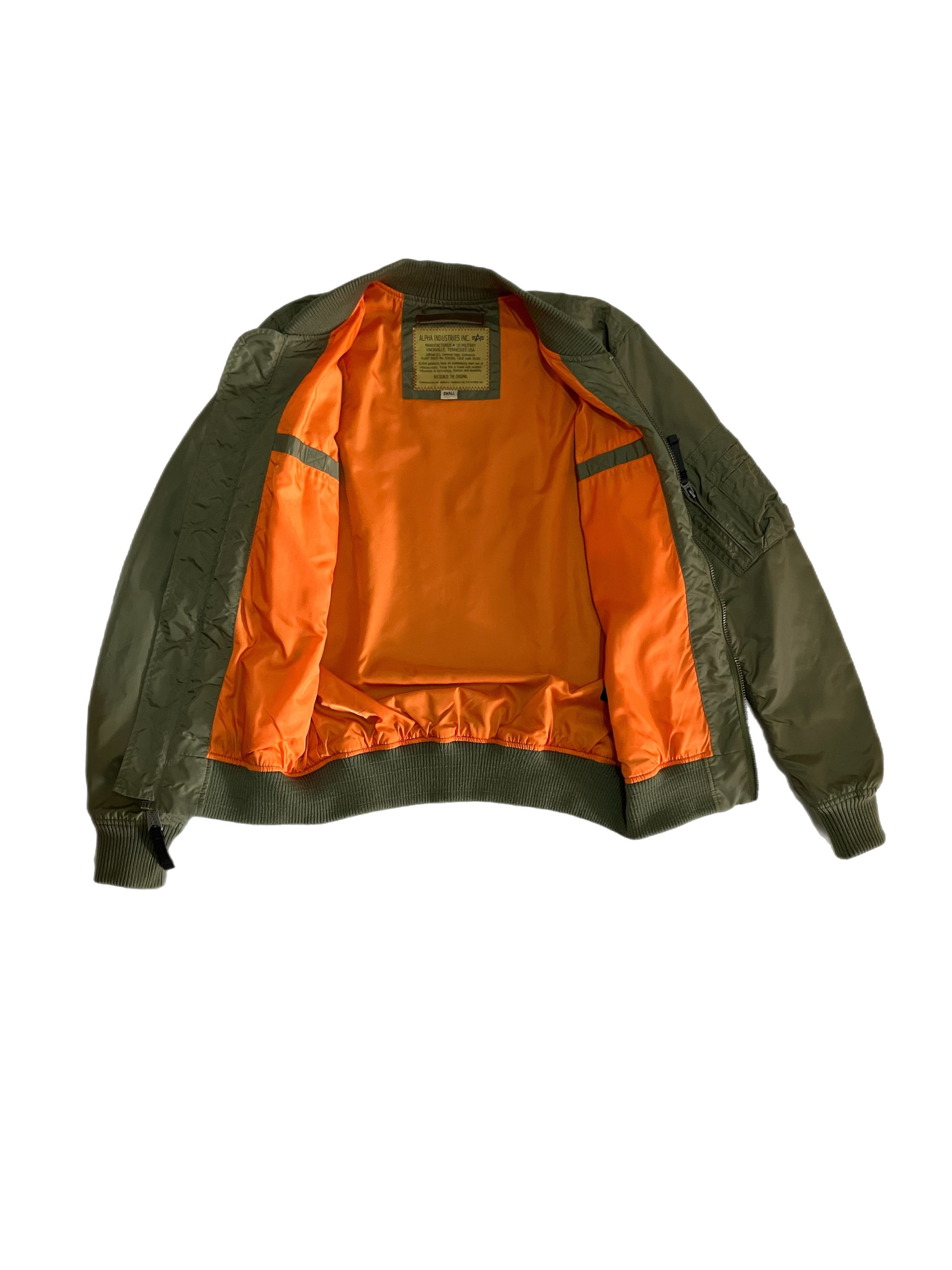 Alpha Industries Alpha Industries MA-1 TT Size US S / EU 44-46 / 1 - 4 Thumbnail
