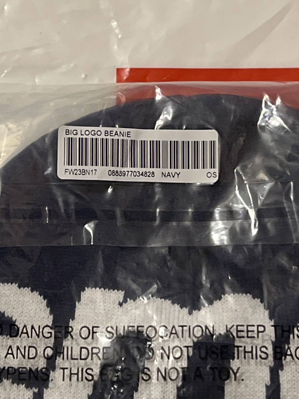 Supreme Supreme Big Logo Beanie Size ONE SIZE - 7 Thumbnail