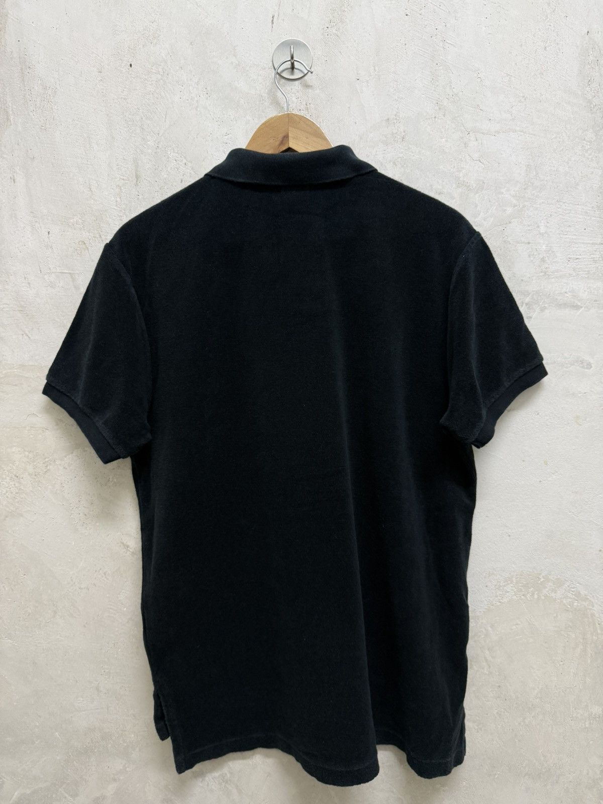 Polo Ralph Lauren Vintage Polo Ralph Lauren Velour Velvet Polo Shirt Size US L / EU 52-54 / 3 - 3 Thumbnail