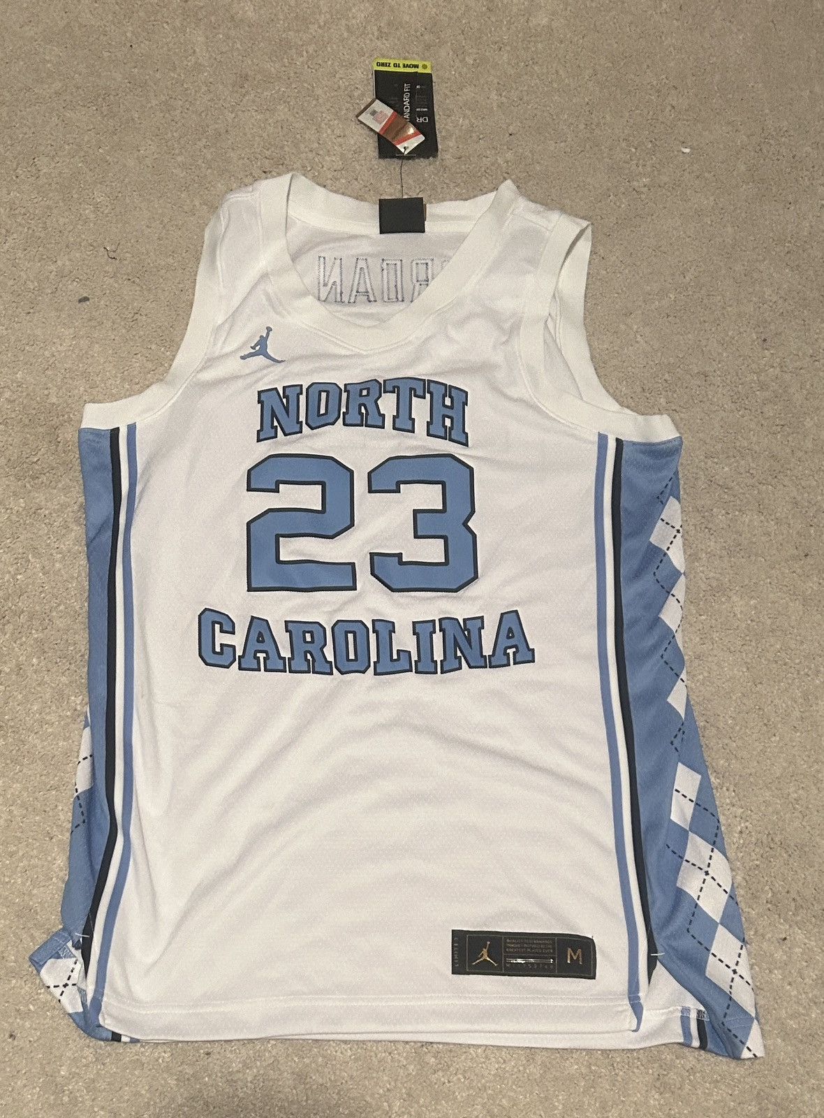 NBA Micheal Jordan UNC Jersey Size US M / EU 48-50 / 2 - 1 Thumbnail
