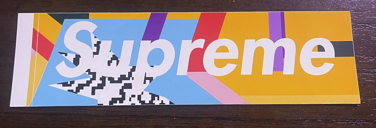 Supreme Supreme x Mendini Box Logo Sticker S/S16 Size ONE SIZE - 1 Thumbnail