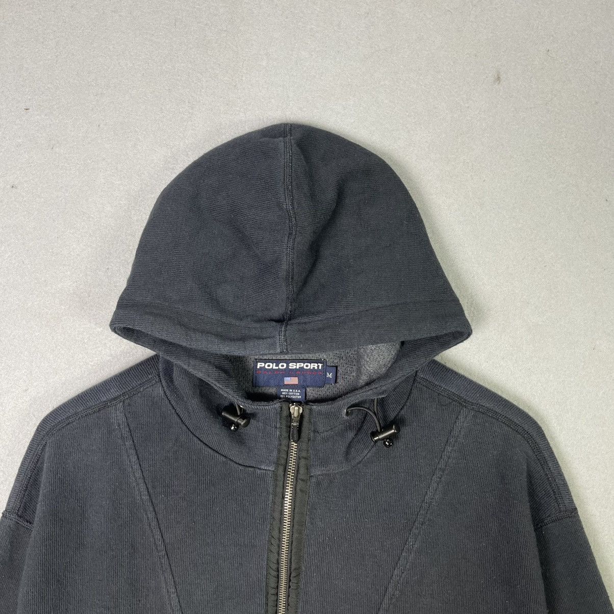 Polo Ralph Lauren Vintage Polo Sport Half Zip Hoodie USA Size US M / EU 48-50 / 2 - 2 Thumbnail